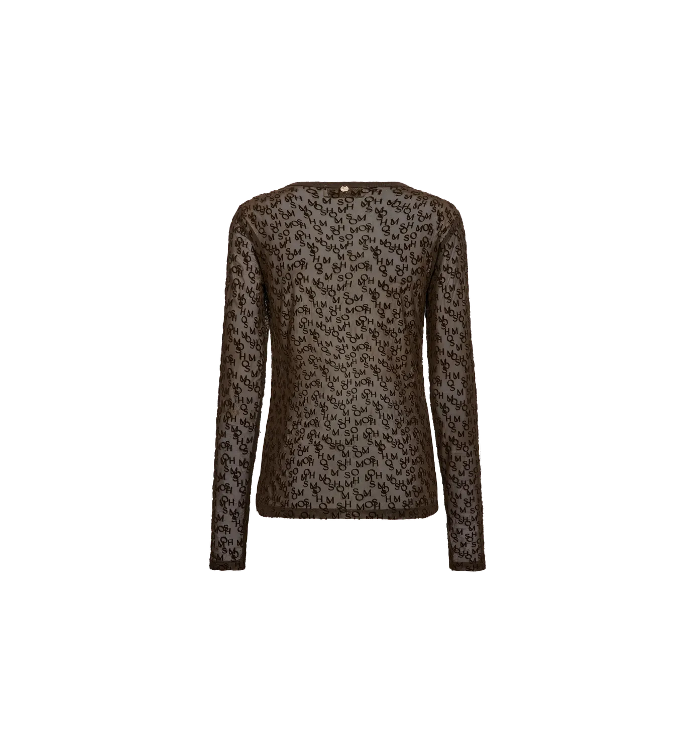 Mos Mosh MMLoretta Mono Mesh Bluse Delicioso Samt