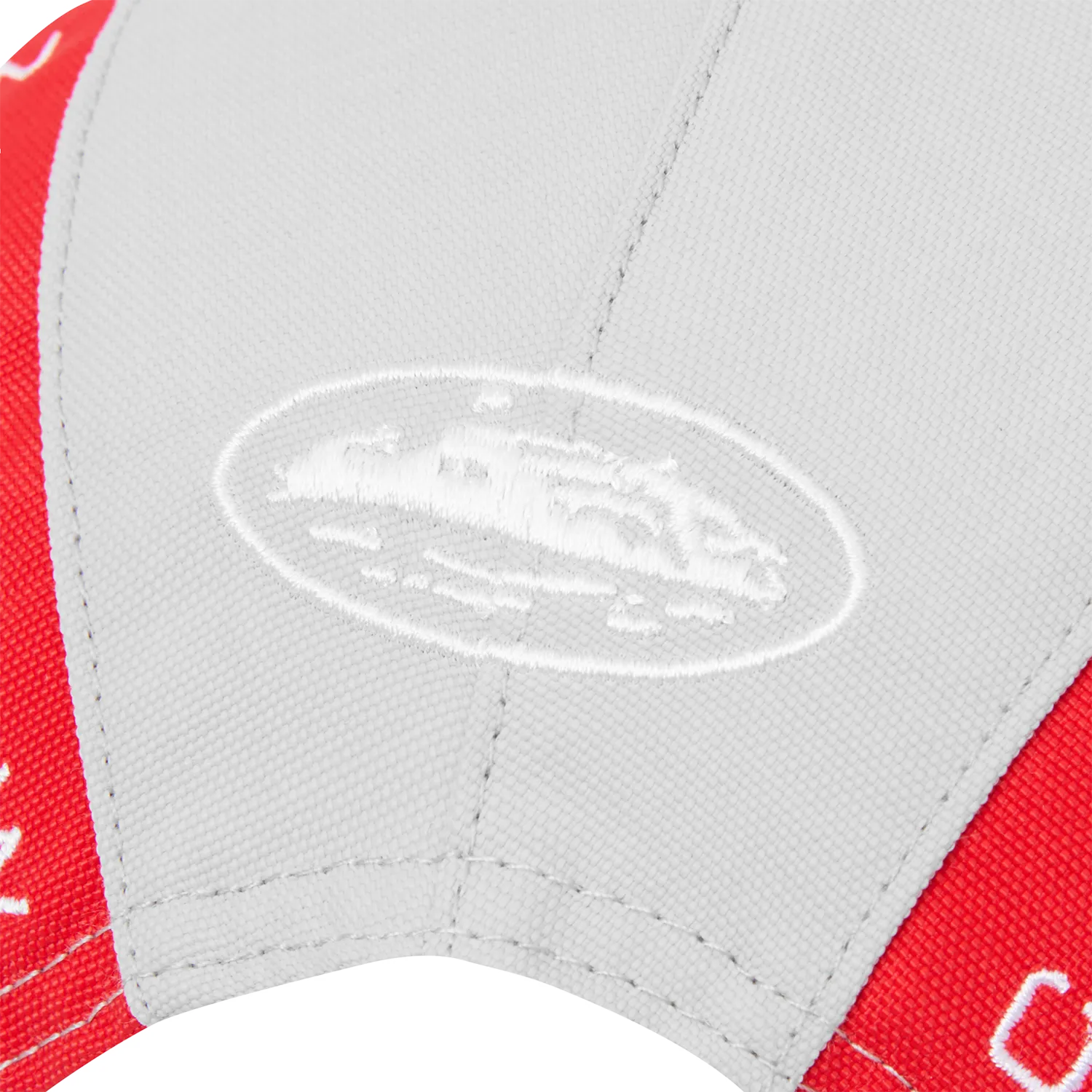 Corteiz Rossa Cap Kappe Grau Nylon