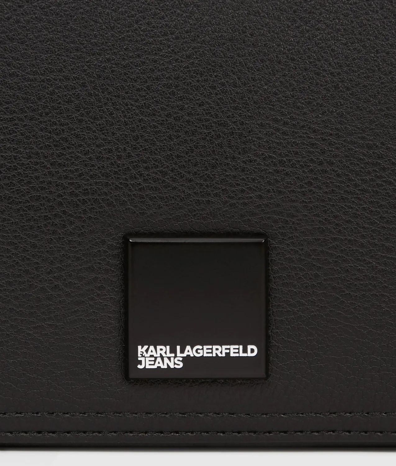 Karl Lagerfeld Box Logo Camera Tasche Schwarz One Size
