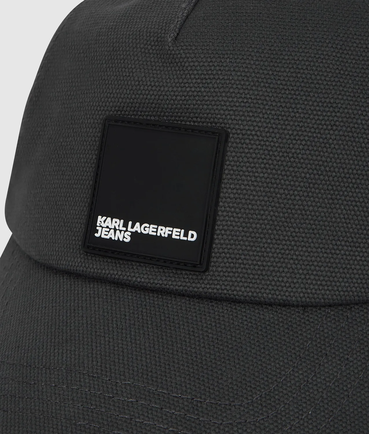 Karl Lagerfeld Jeans Logo Patch Cap Basecap schwarz