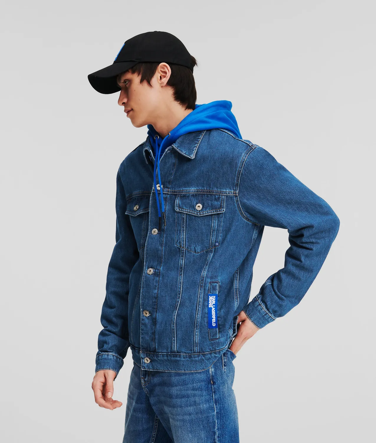 Karl Lagerfeld KL Jeans Jeansjacke Herren regular