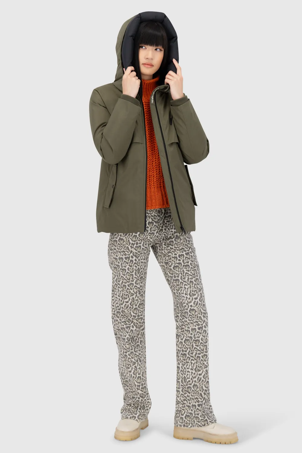 Alife & Kickin CicelyAK A Jacke Dunkelgrün Winter