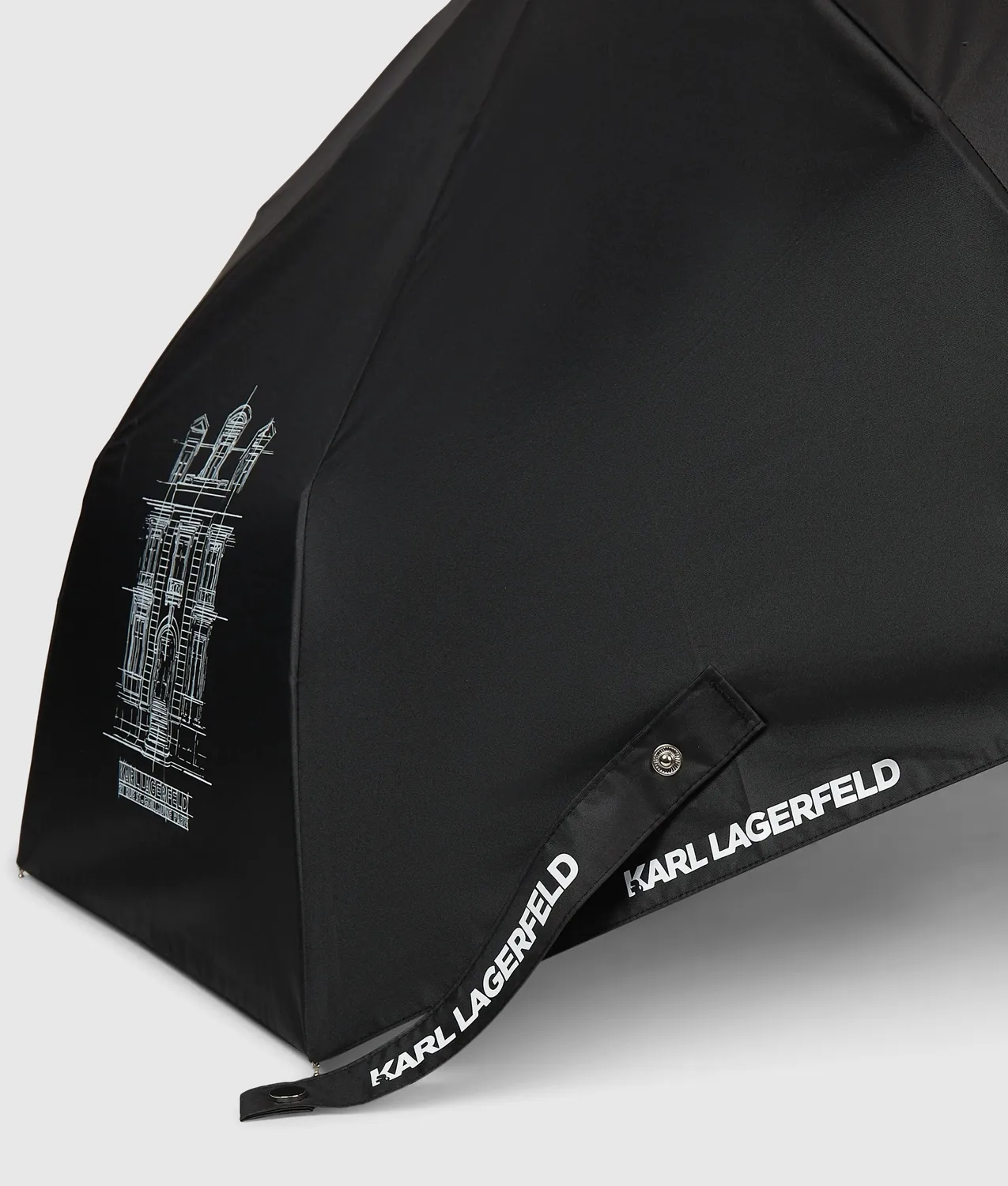 Karl Lagerfeld Maison de Karl Sketch Regenschirm Automatik
