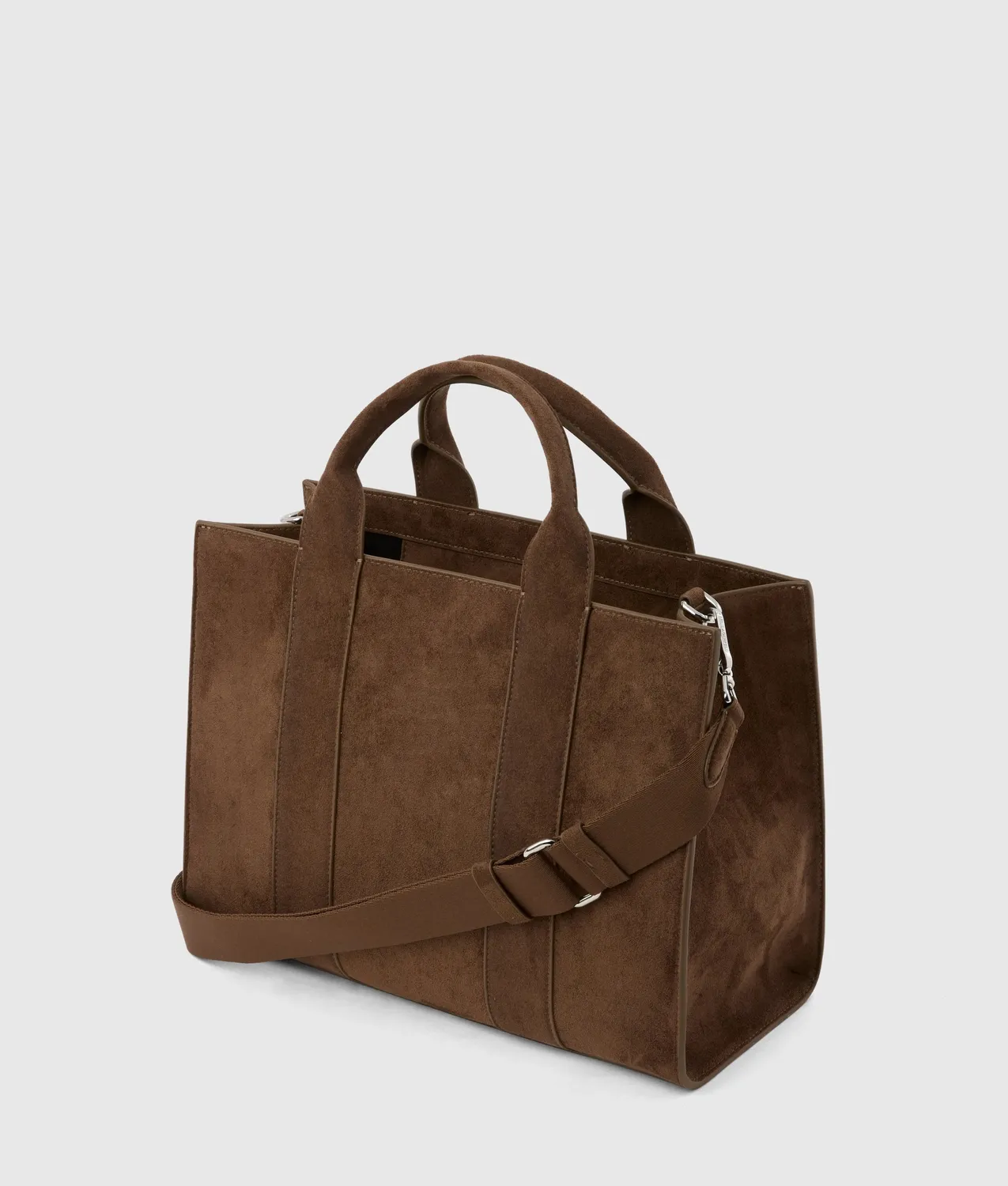 Karl Lagerfeld Rue St-Guillaume Tote Wildleder-Optik mittel