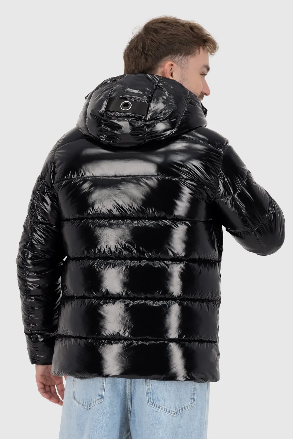 Alife & Kickin BranAK A Puffer Jacket Schwarz Winter