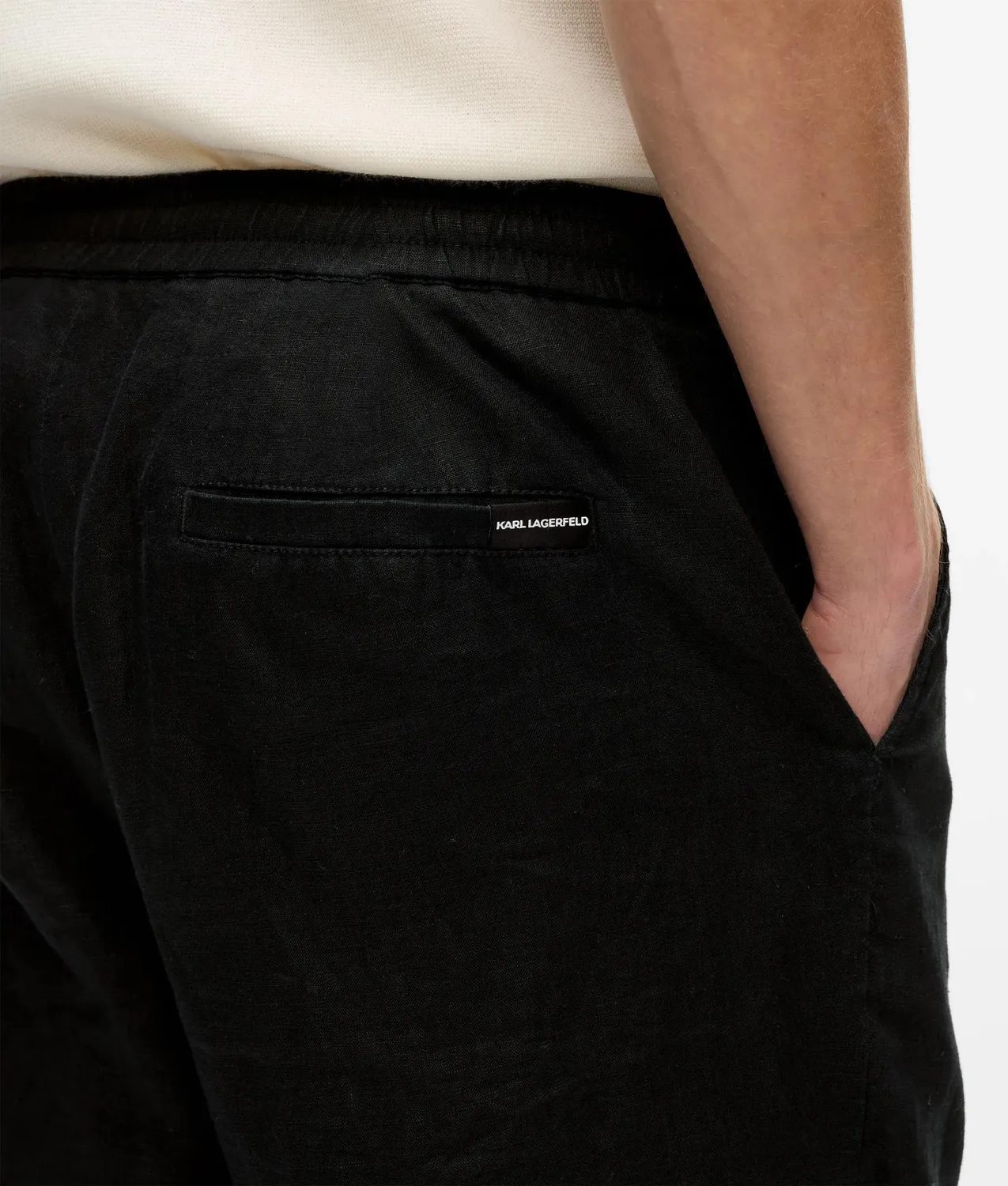 Karl Lagerfeld Lightweight Leinen Hose Linen XS