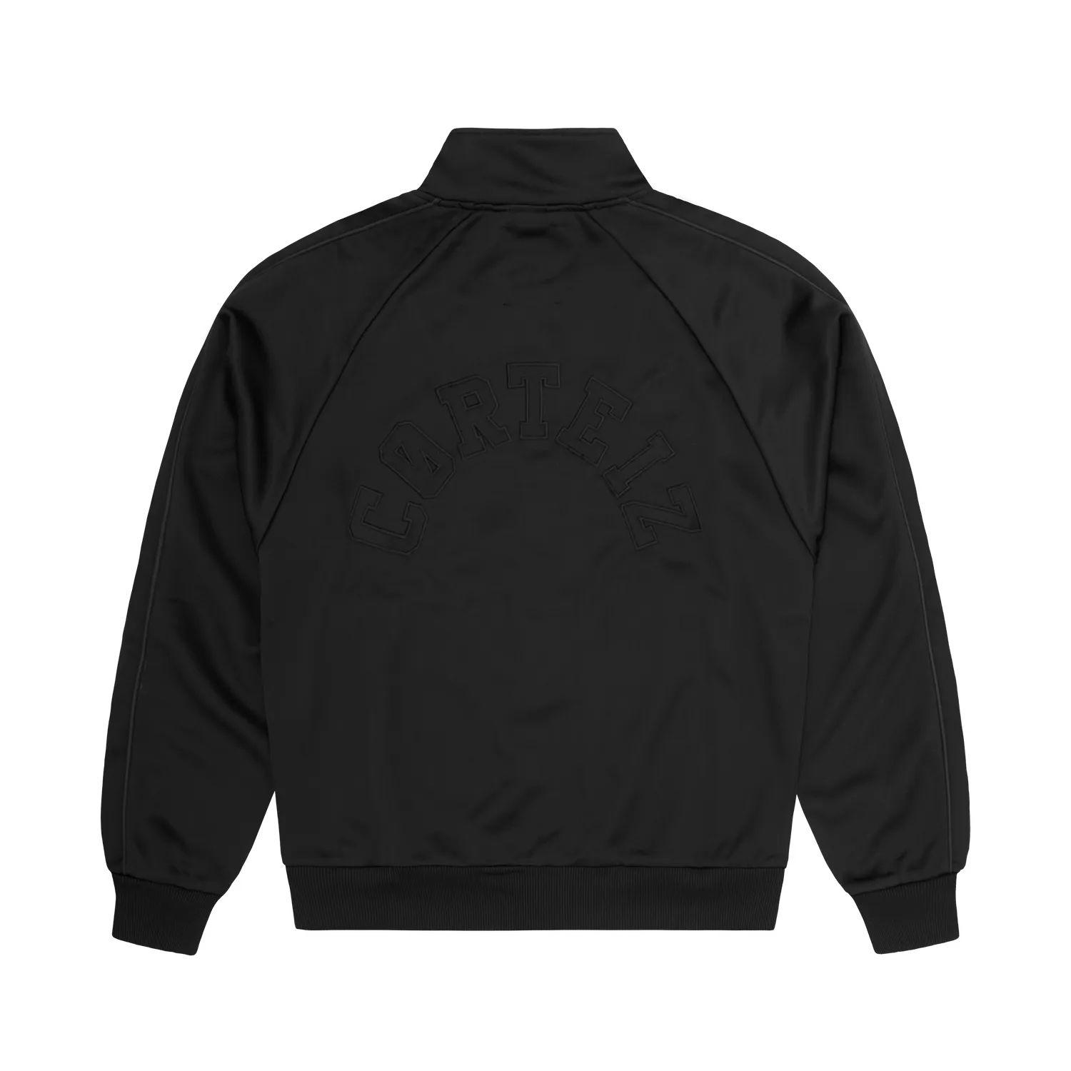 Corteiz Crest Arch Trainingsjacke Triple Black Poly