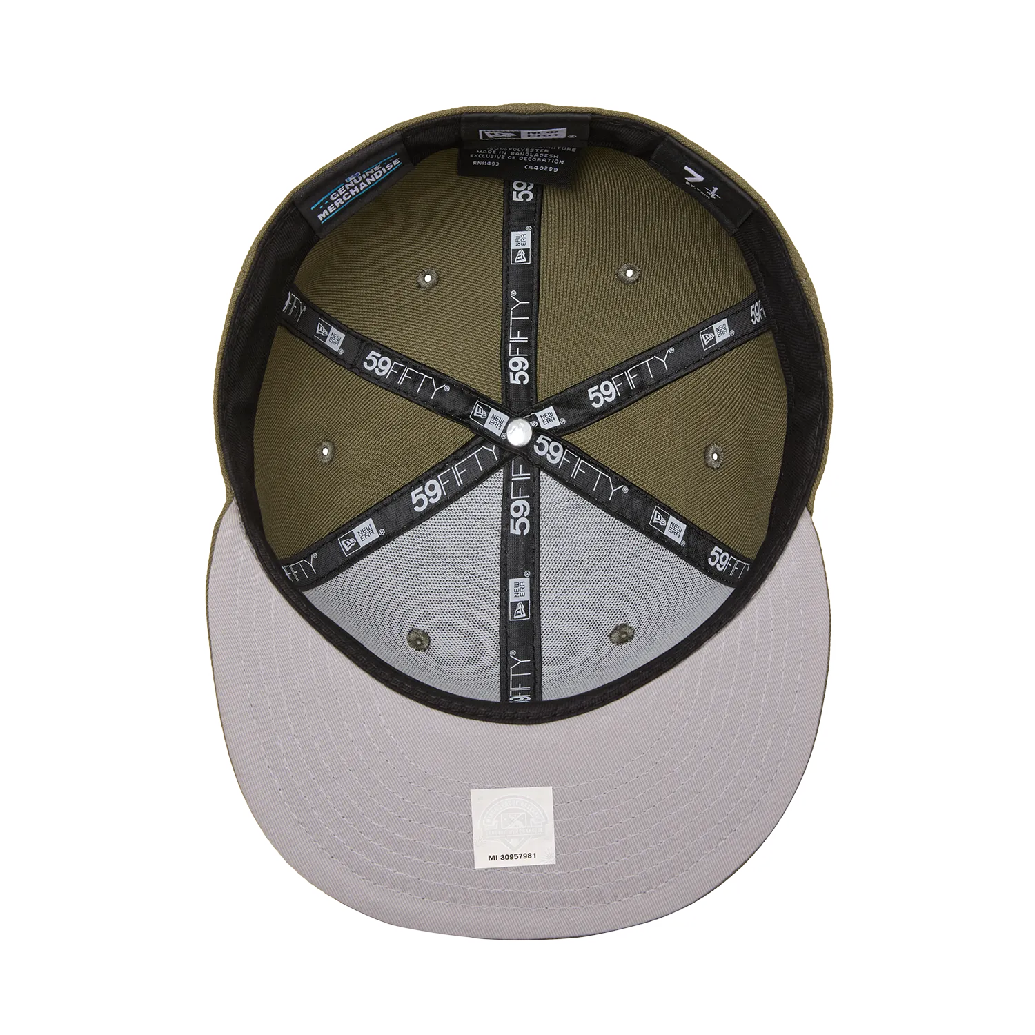 Corteiz Storm New Era 59Fifty Fitted Cap Olive