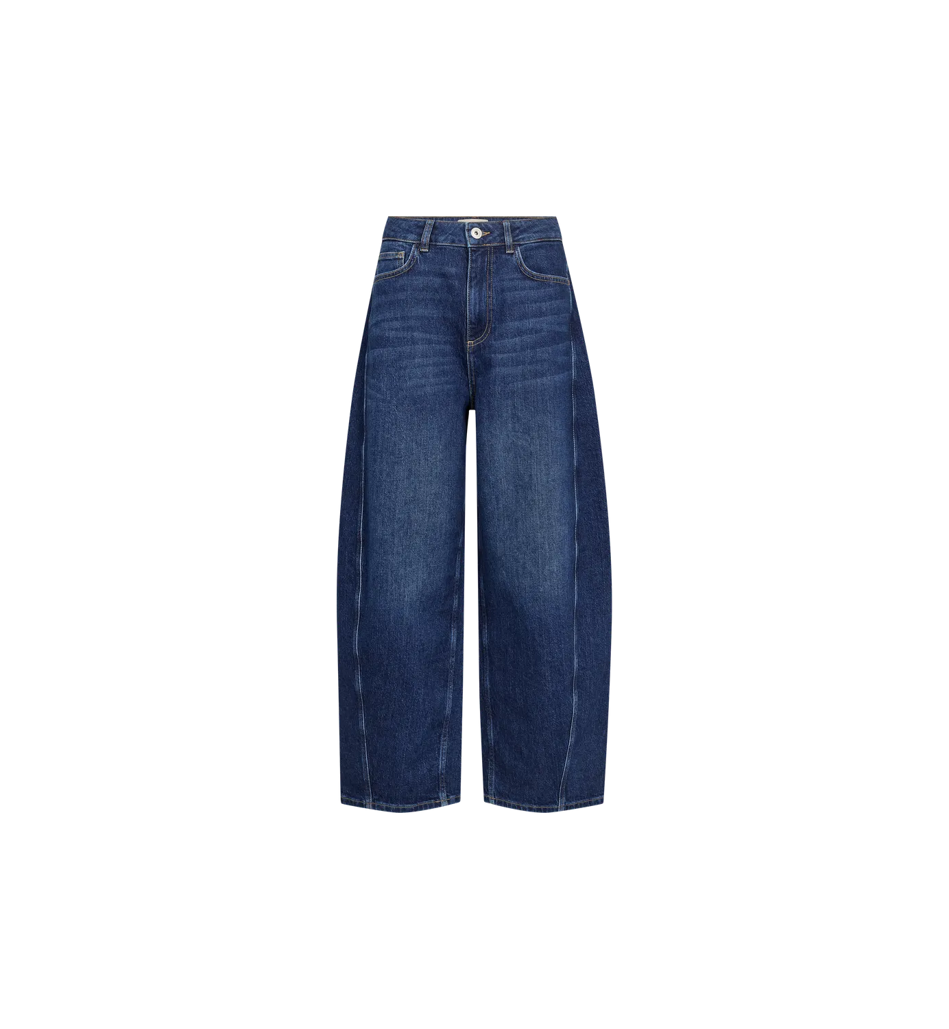 Mos Mosh MMCindy Draciel Jeans Indigo Blue Barrel-Leg
