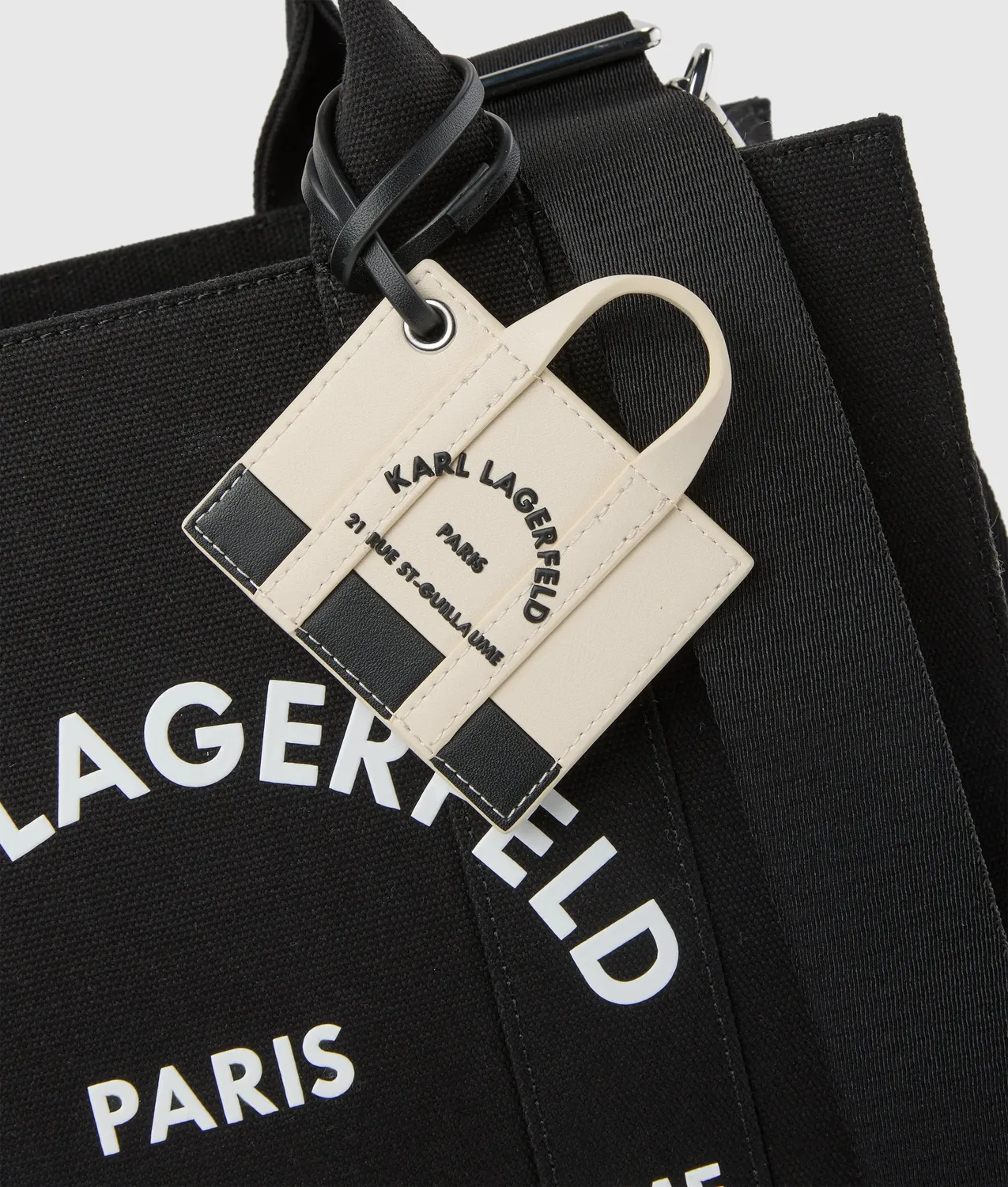 Karl Lagerfeld Rue St-Guillaume Medium Tote Tasche Eckig