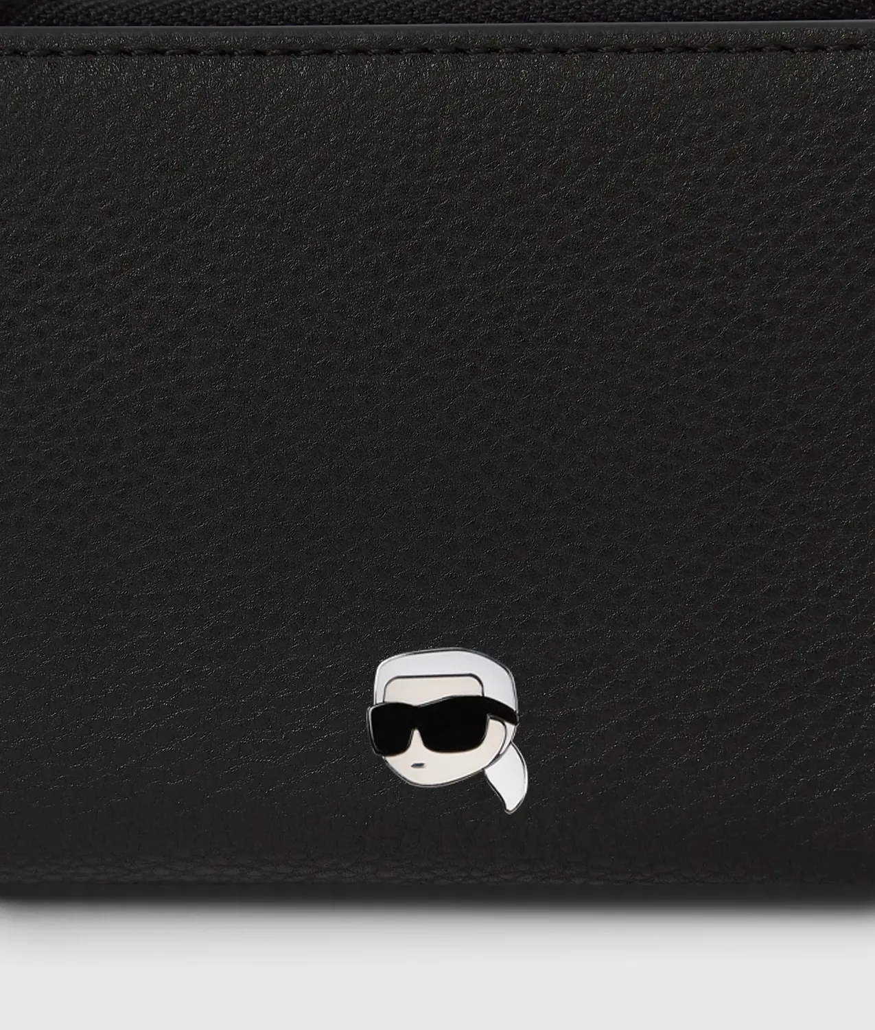 Karl Lagerfeld Ikon Geldbörse Bifold Klein Pebble
