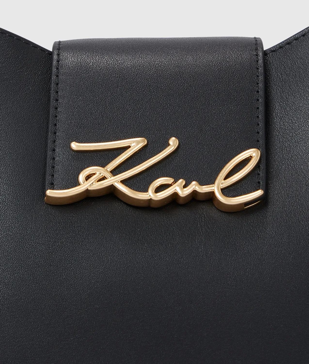 Karl Lagerfeld K/Signature Hobo Bag Ledertasche glatt