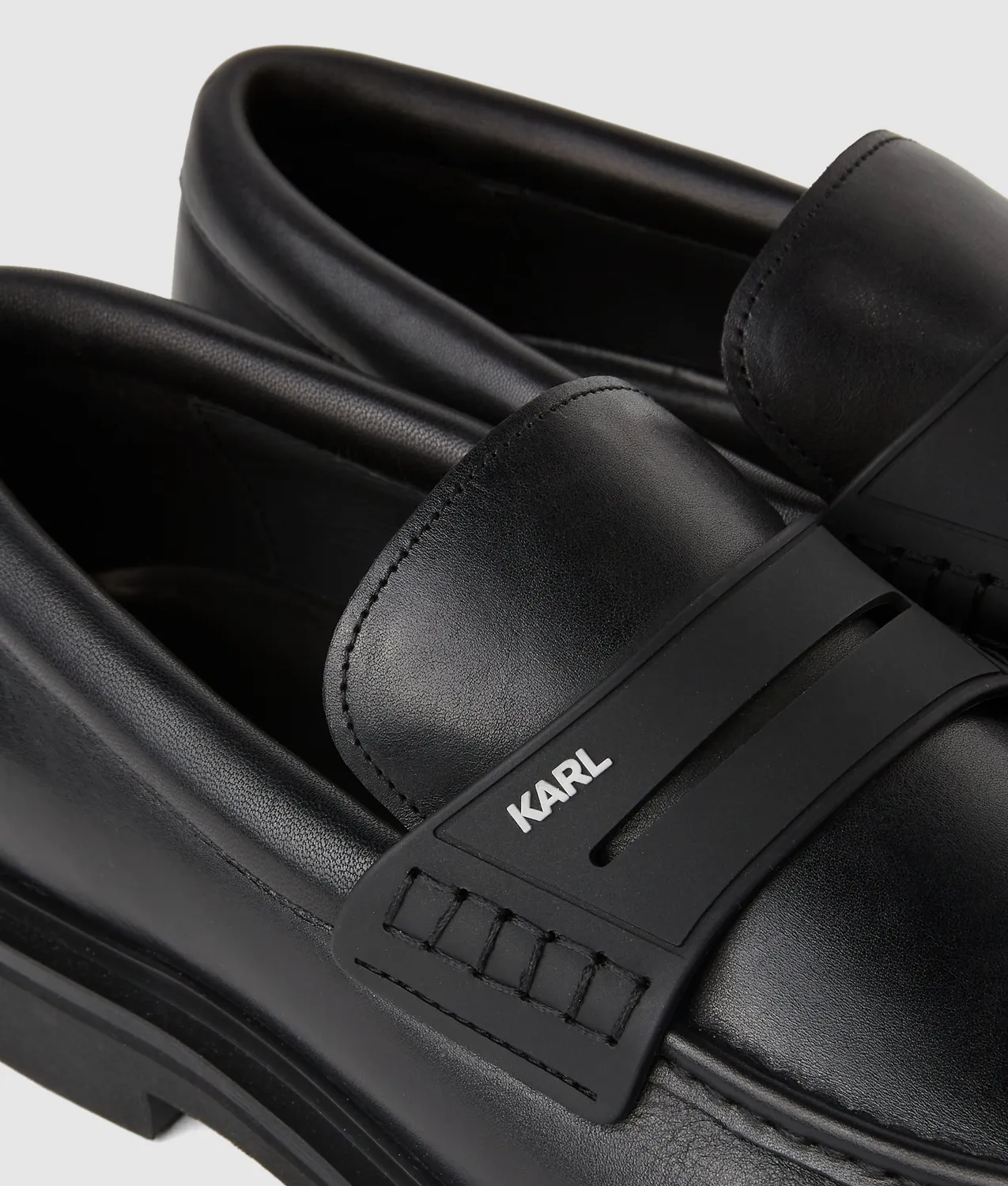 Karl Lagerfeld Kingston Saddle Loafer Leder Herren