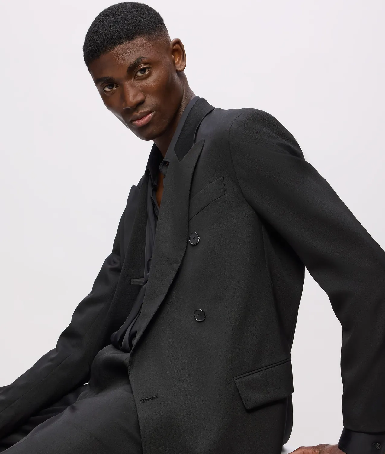 Karl Lagerfeld KL Studio Wool Blazer Wollblazer zweireihig
