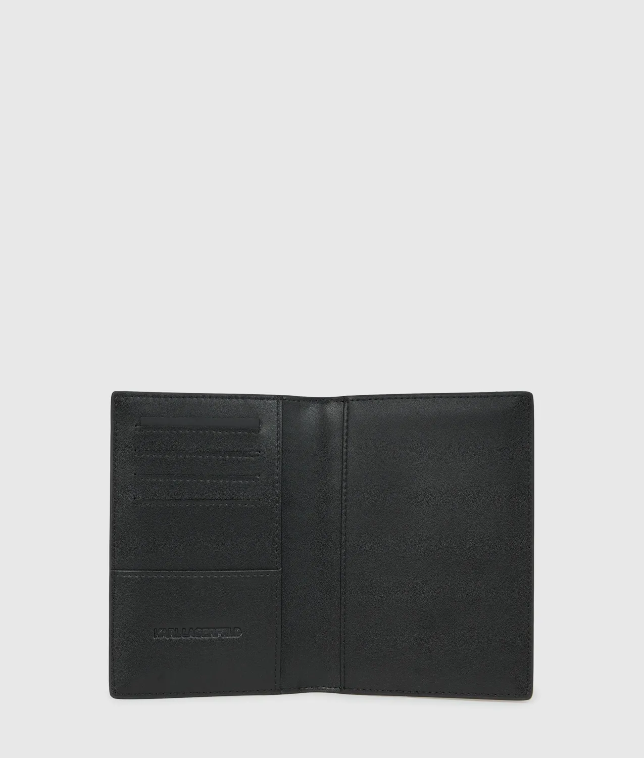 Karl Lagerfeld K/Monogram Reisepasshülle Leder One Size