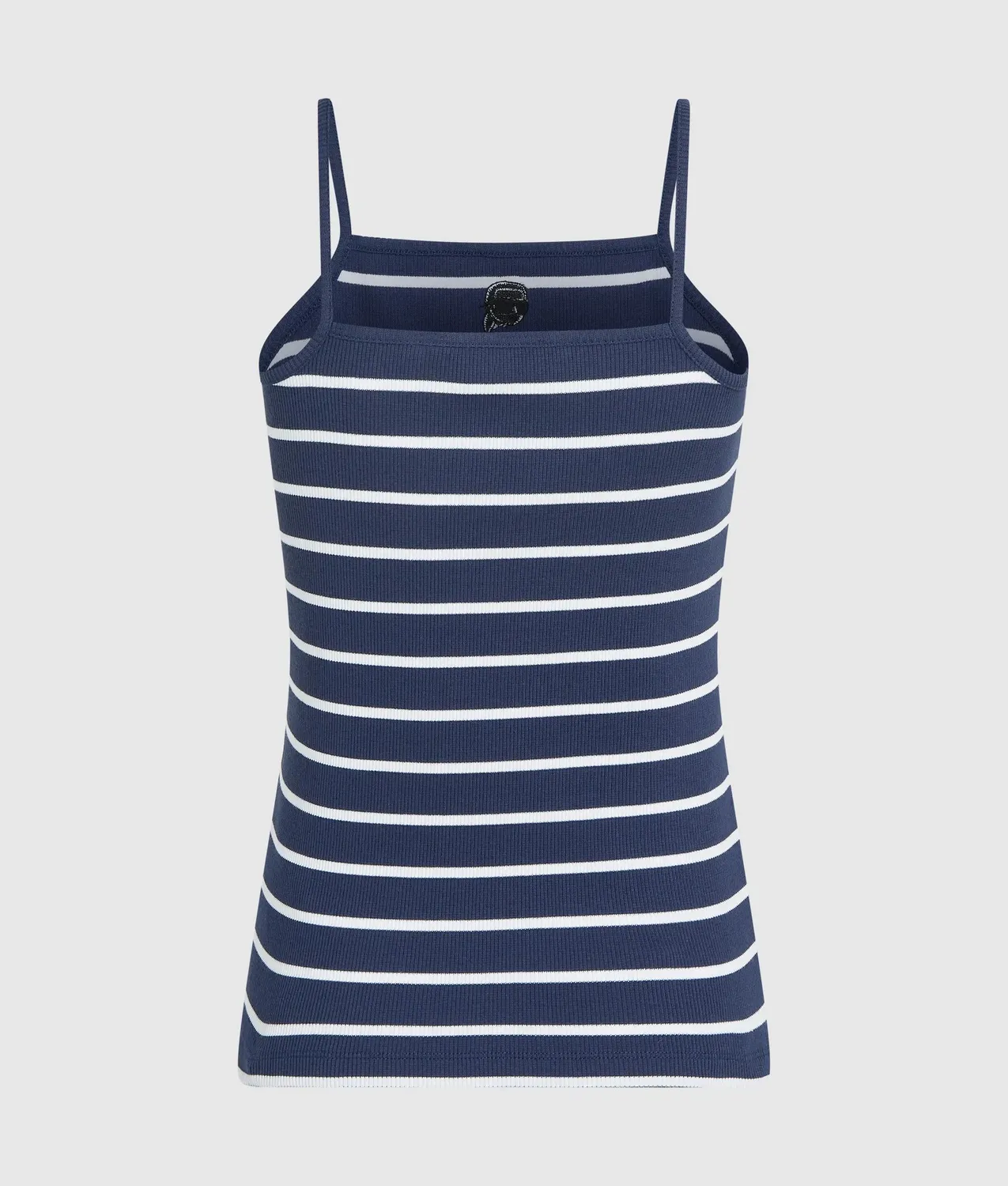 Karl Lagerfeld Ikon Tank Top gestreift Bio-Baumwolle