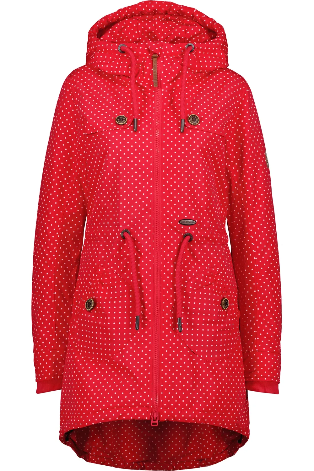Alife & Kickin KarlottiAK A Steppmantel Damen Rot