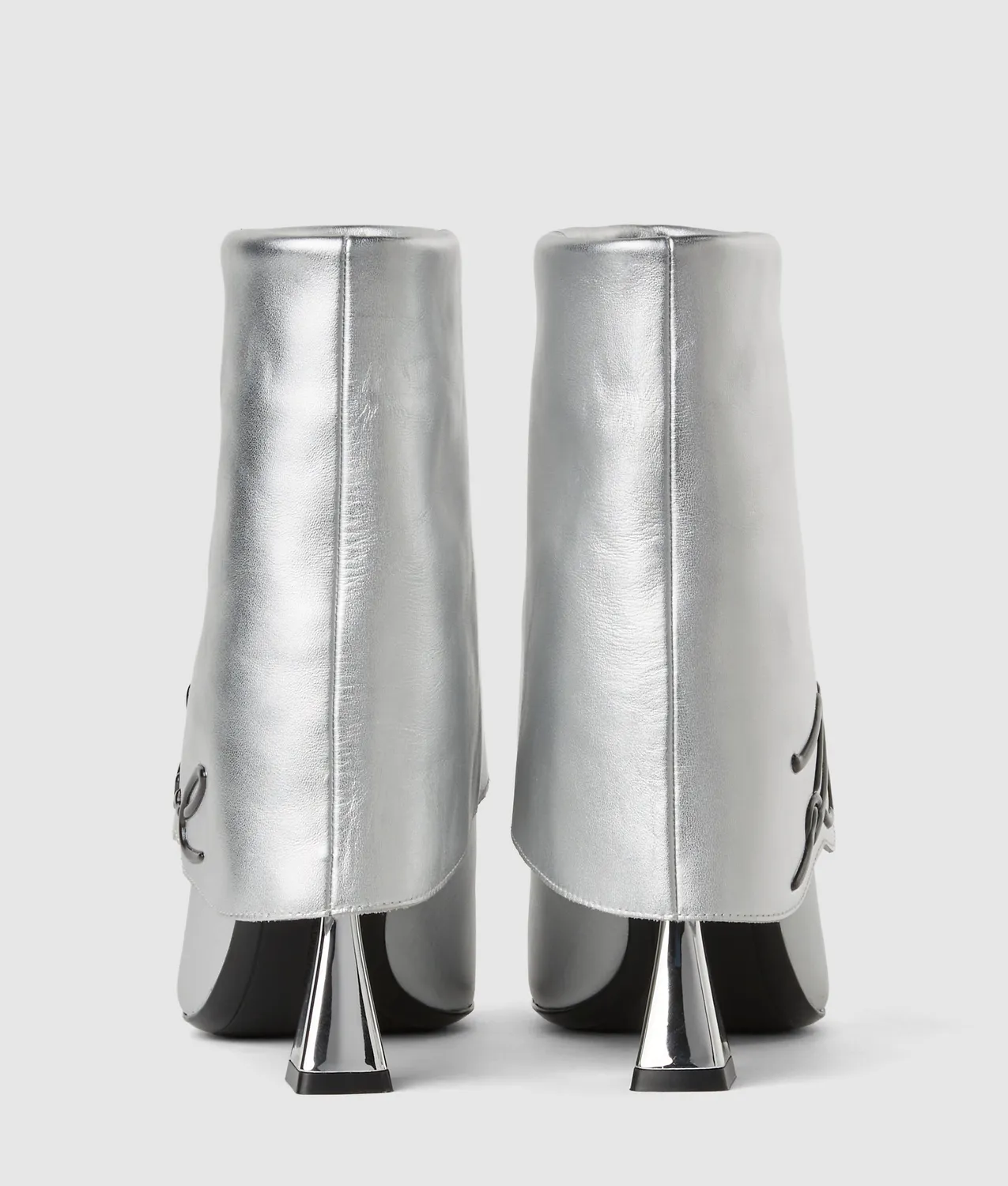 Karl Lagerfeld Debut II Fold-Down Stiefel Mid-Calf Spitze