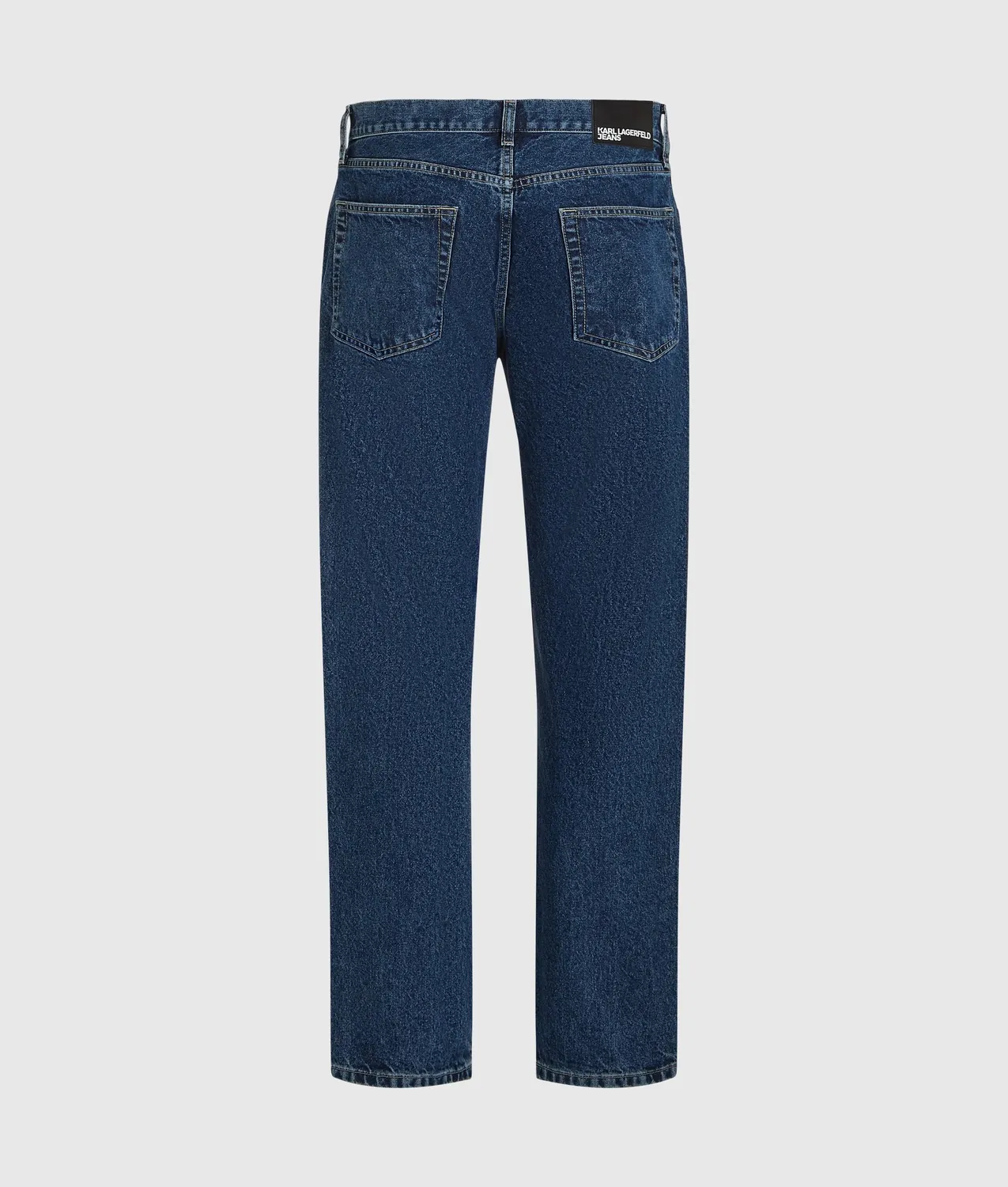 Karl Lagerfeld KL Jeans Logo Straight Jeans W28-W36 Denim