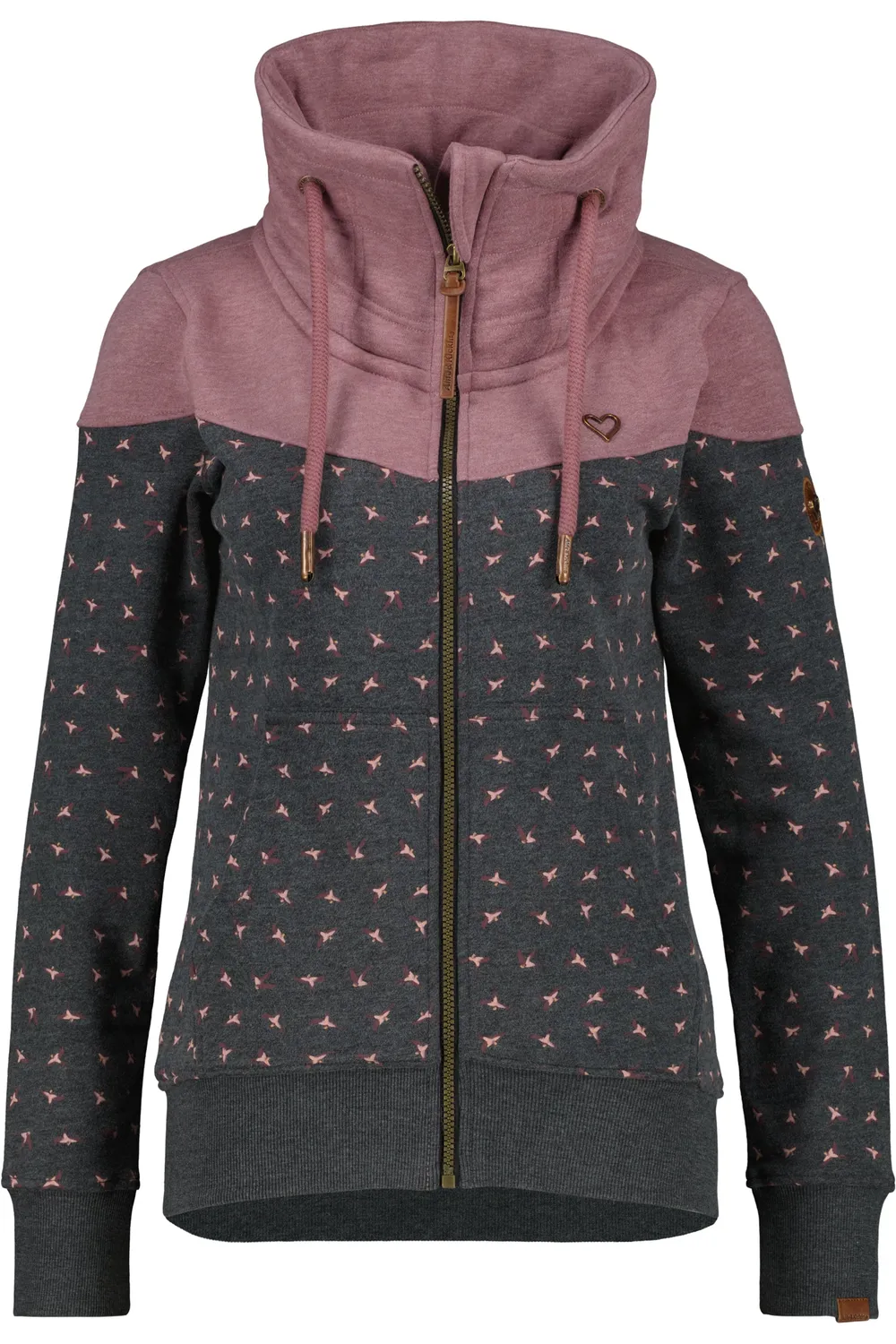 Alife & Kickin ValinaAK B Sweatjacke Schwarz Damen