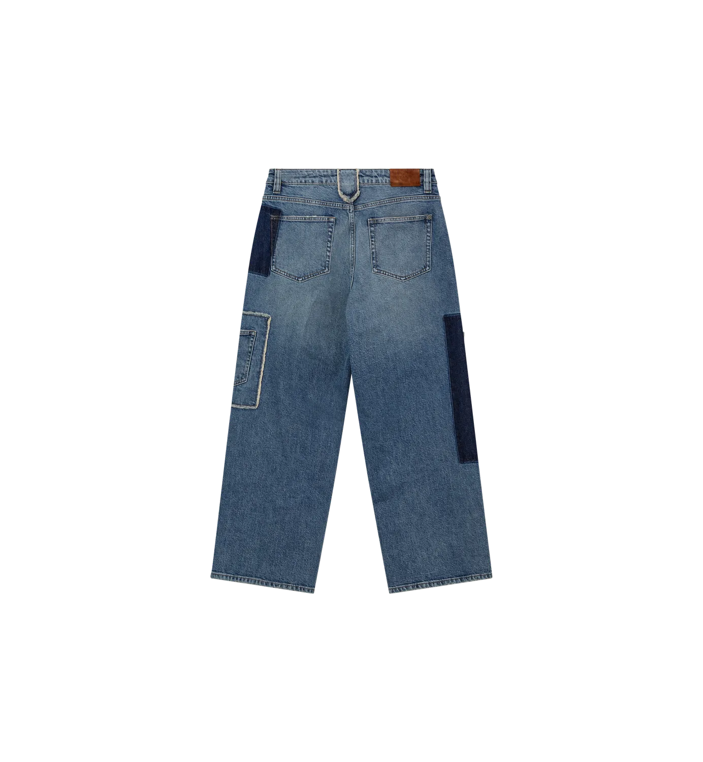 Mos Mosh MMHPure Jeans Hellblau Wide Leg Ankle