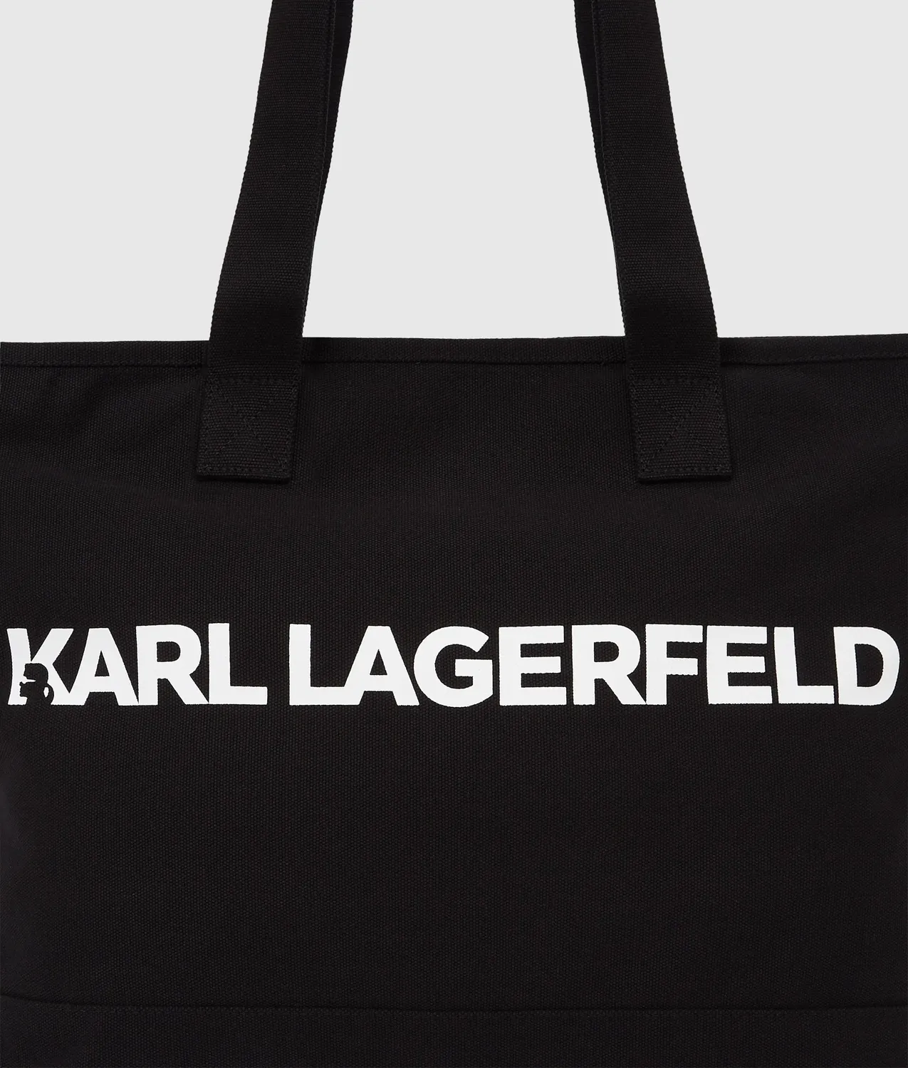 Karl Lagerfeld Extra Large Logo Tote Tasche One Size Baumwolle