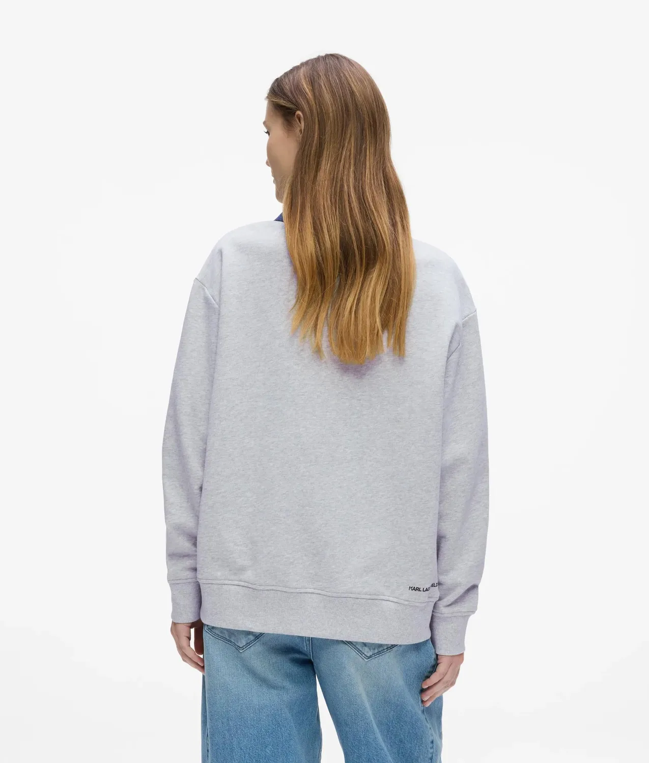 Karl Lagerfeld Ikon Sweatshirt Denim Damen Bio