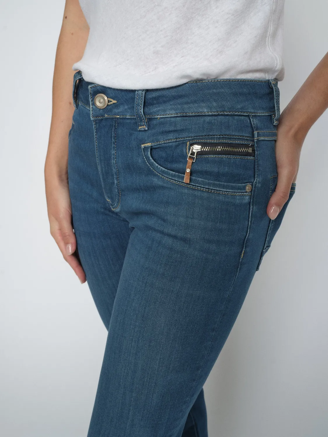 Mos Mosh MMCarla Naomi Deluxe Jeans Regular Mid-Rise