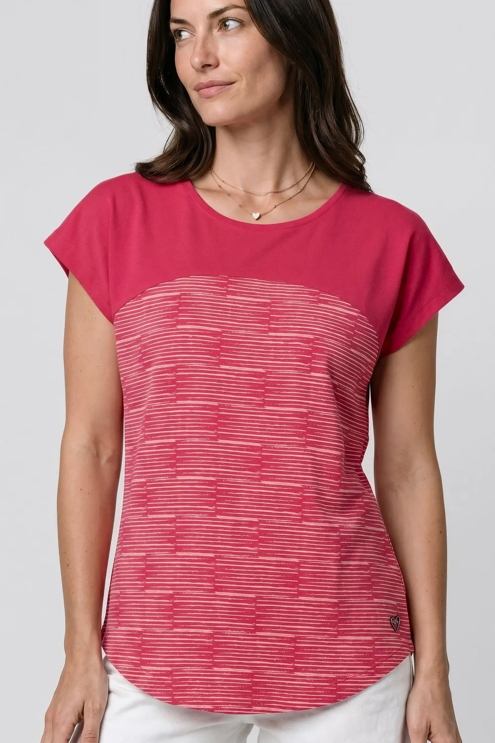 Alife & Kickin FridaAK B Shirt Pink Damen T-Shirt