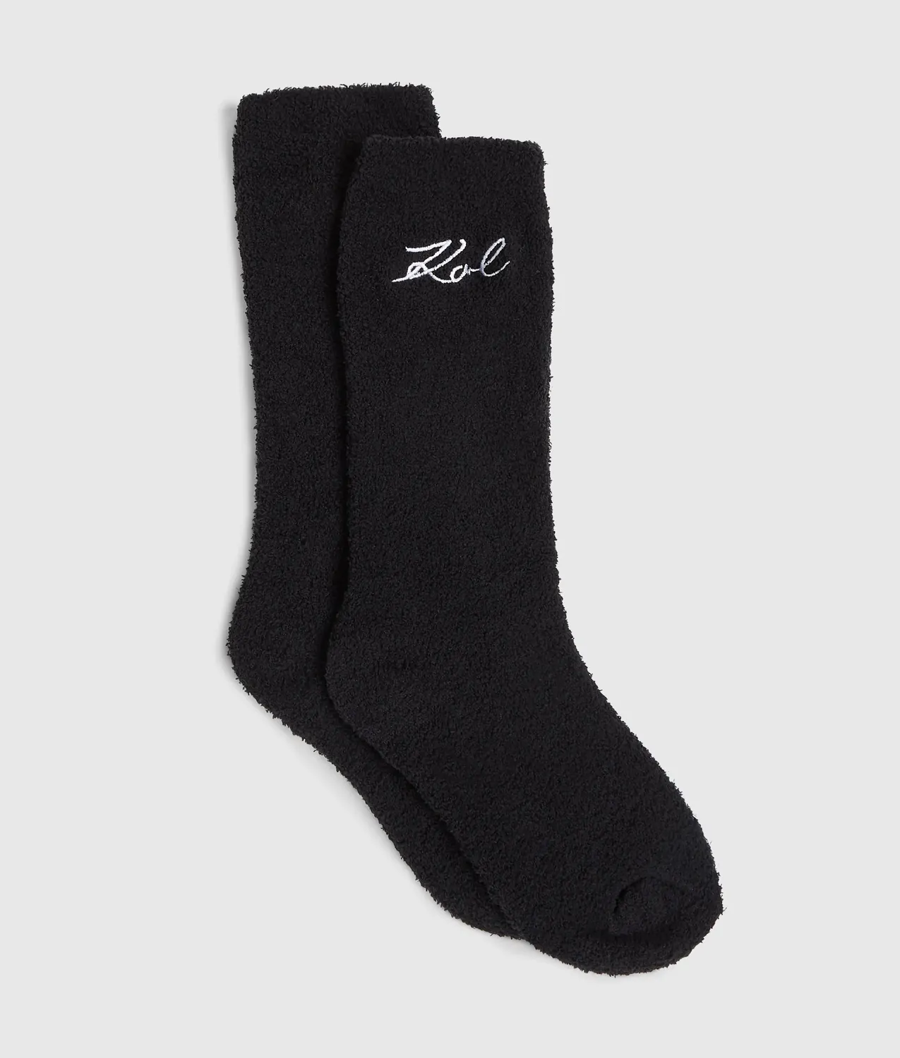 Karl Lagerfeld Signature Flausch Socken Plüsch