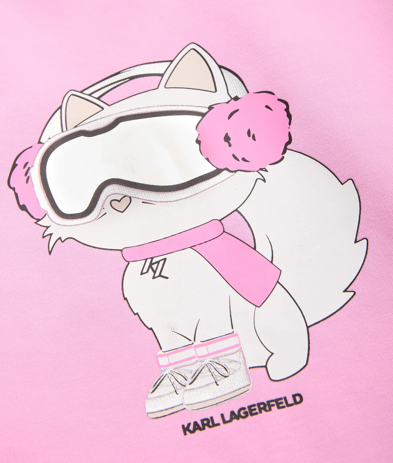 Karl Lagerfeld Ikon Girls Hoodie-Kleid Choupette