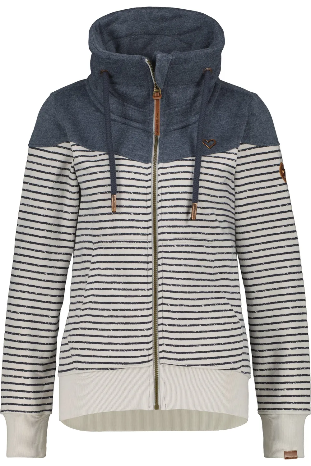Alife & Kickin ValinaAK B Sweatjacke Grau Damen