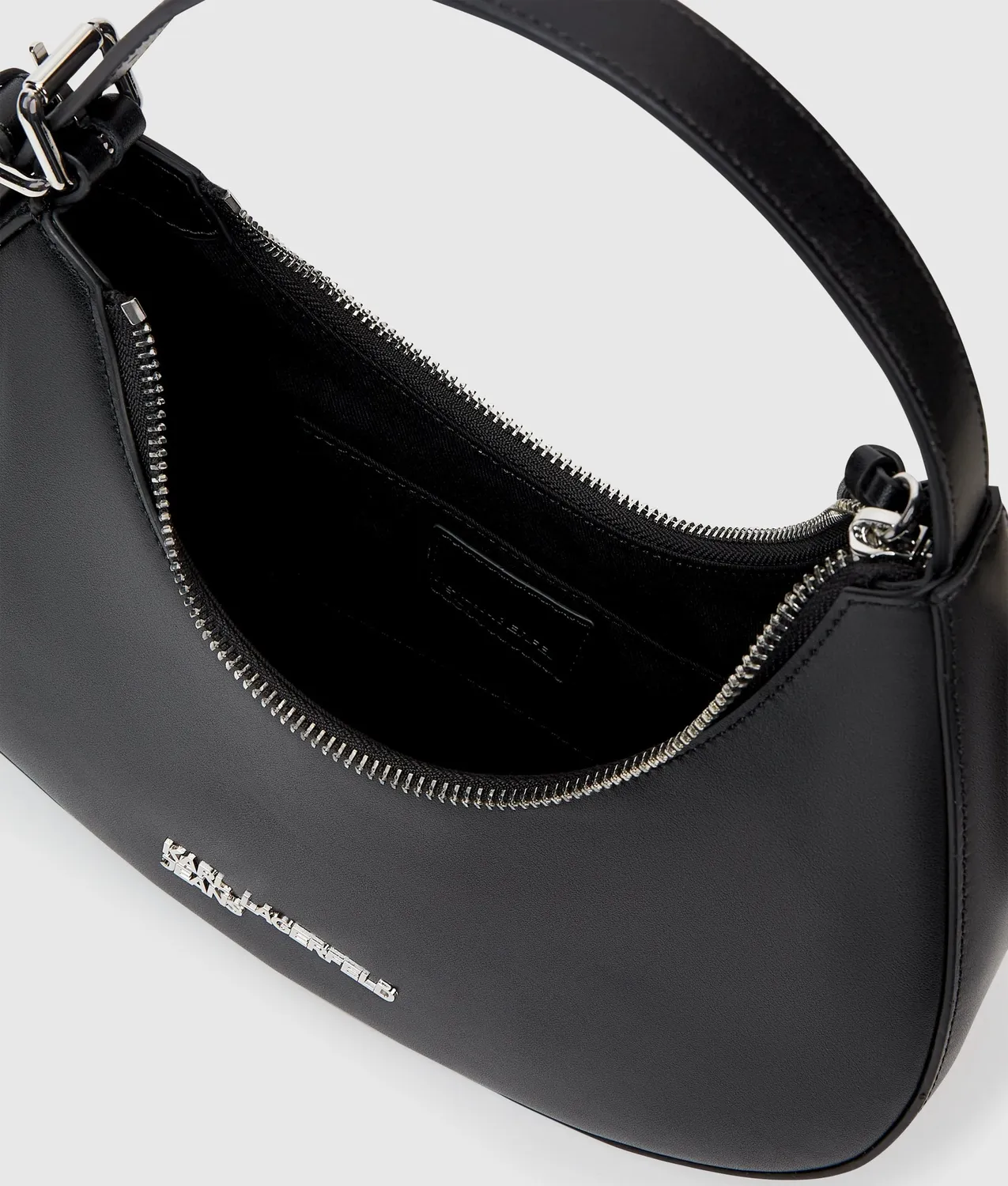 Karl Lagerfeld KL Jeans Rounded Top Handle Tasche Leder