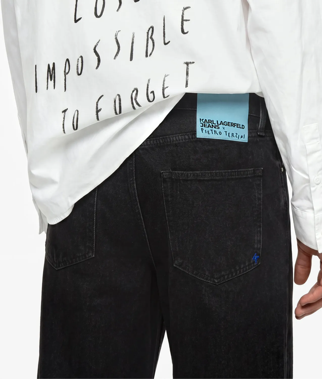 Karl Lagerfeld KLJ X Pietro Terzini Relaxed Jeans Statement
