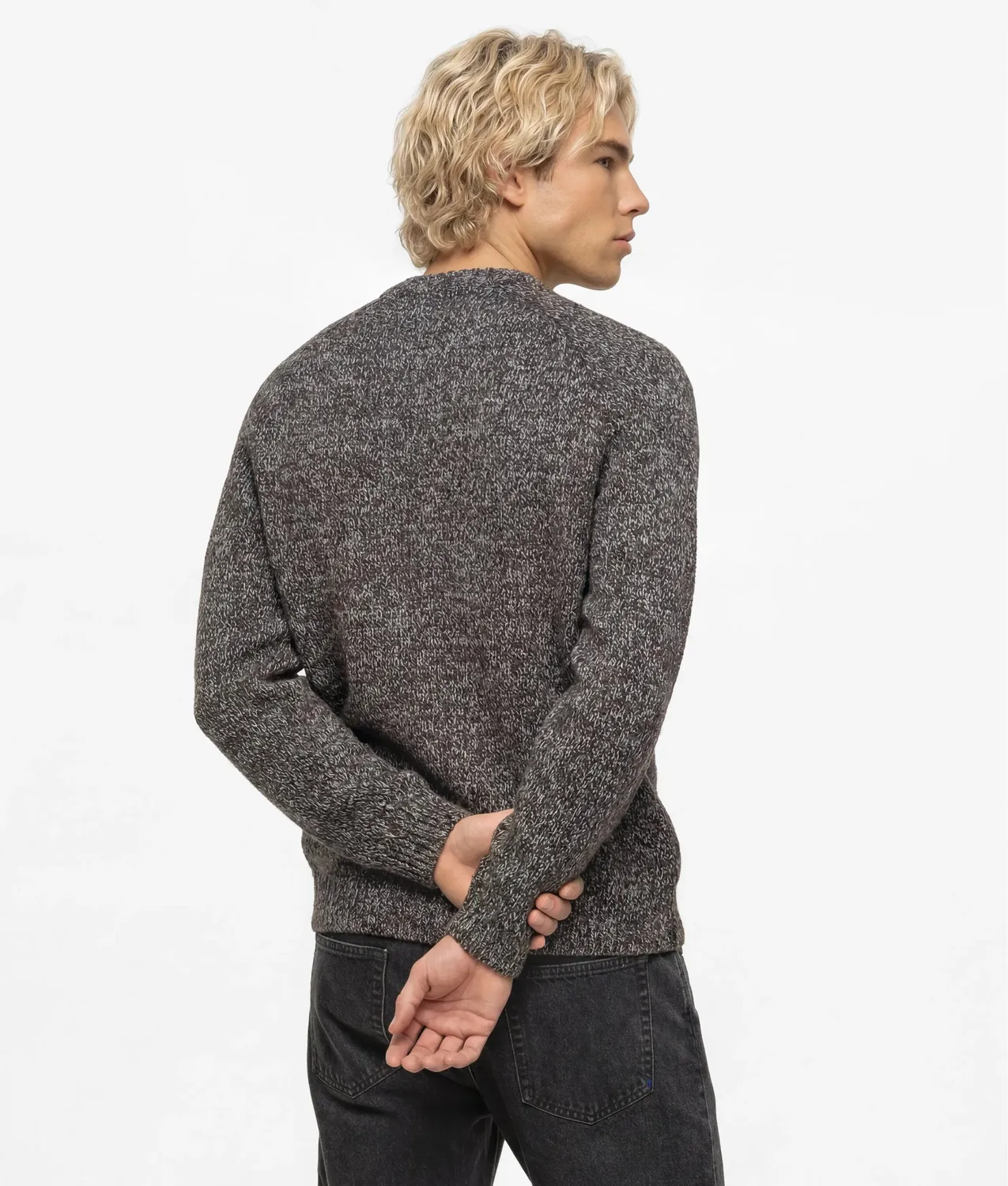Karl Lagerfeld KL Jeans Wollmix Pullover XS-XXL Mélange