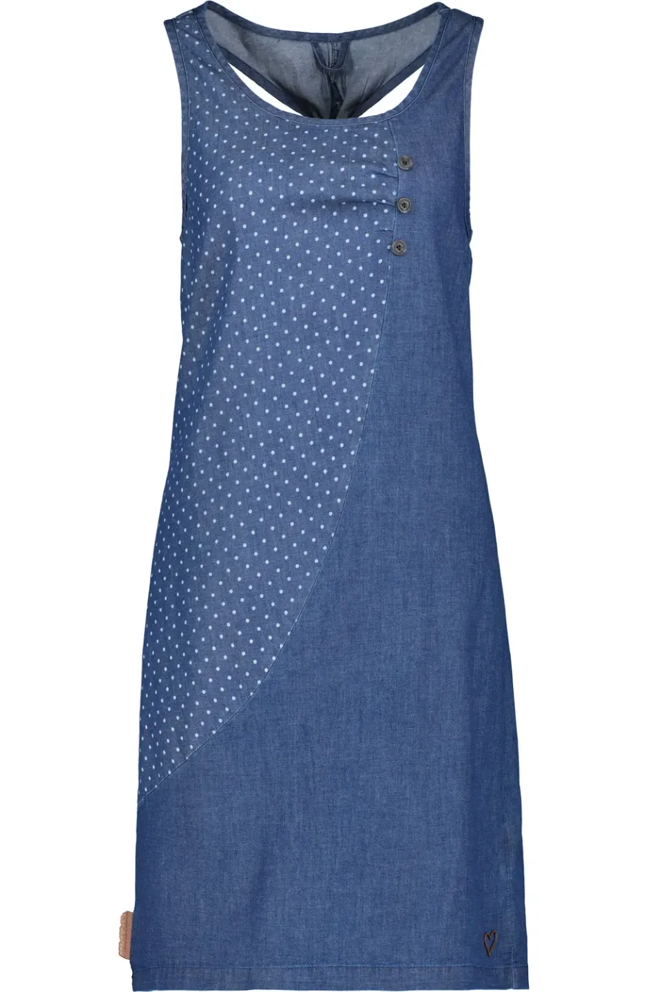 Alife & Kickin CameAK B Sommerkleid dunkelblau Denim-Optik