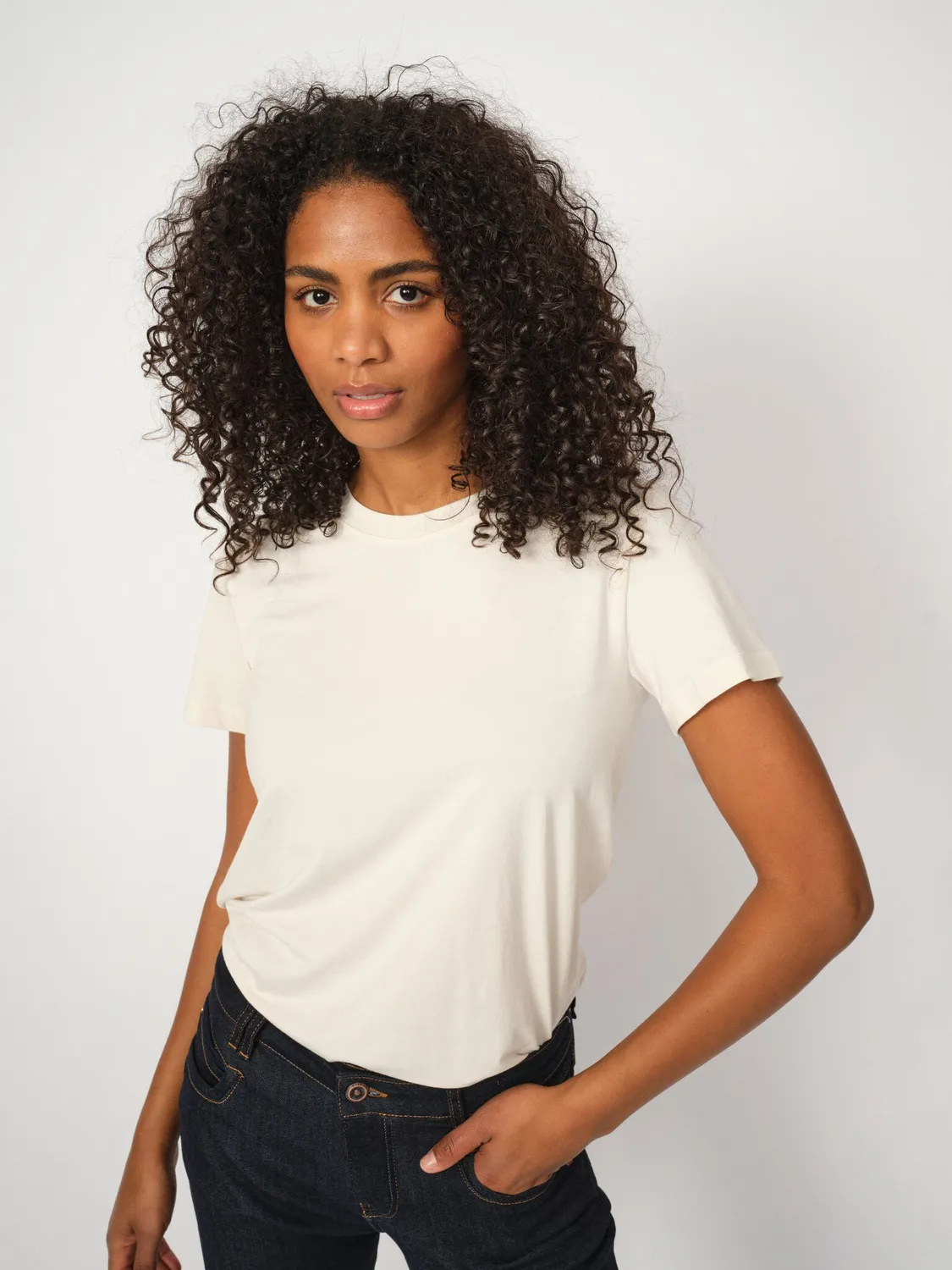 Mos Mosh MMDala Basic T-Shirt Rundhals Regular