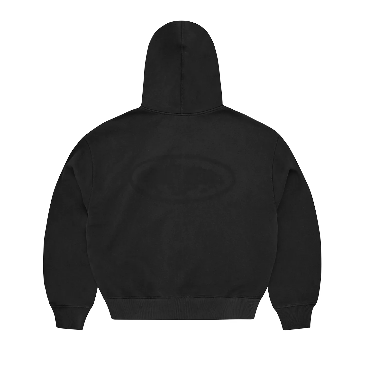 Corteiz Island Knockout Zip Hoodie Black Baumwolle 440 GSM