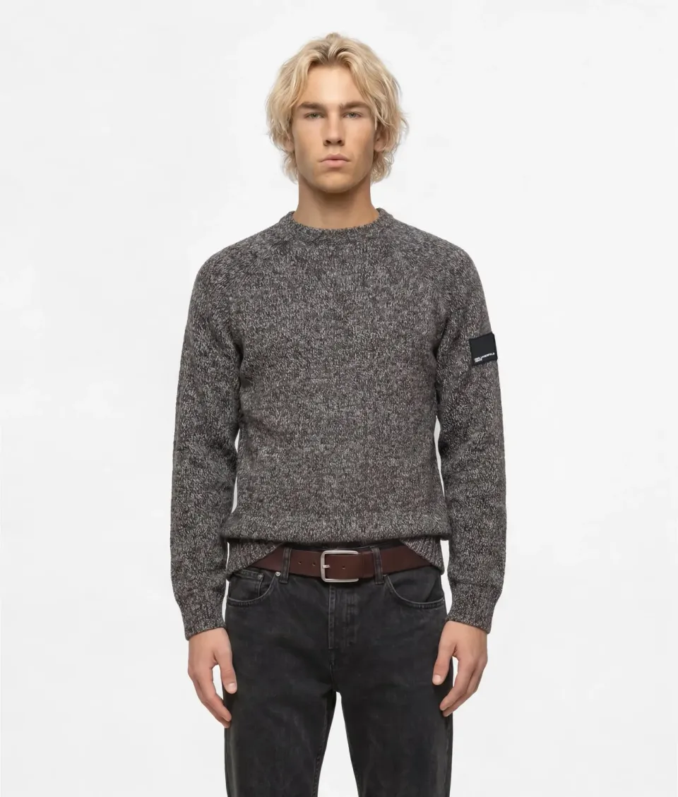 Karl Lagerfeld KL Jeans Wollmix Pullover XS-XXL Mélange