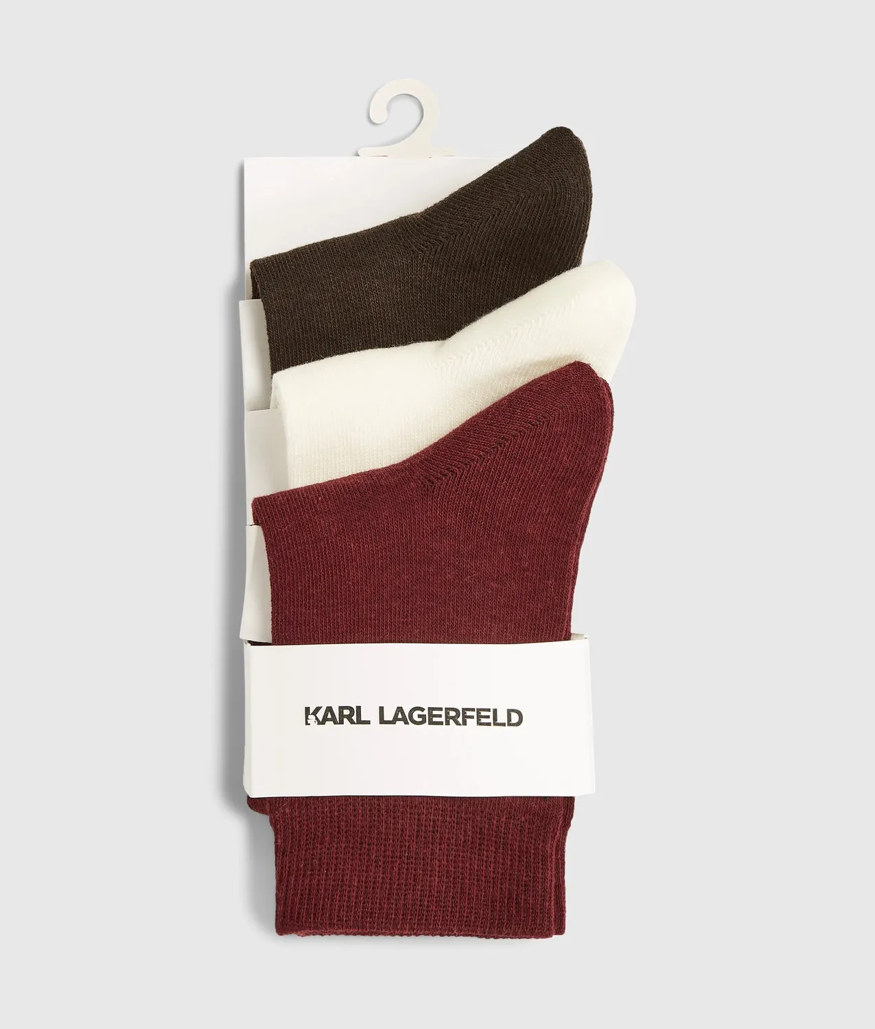 Karl Lagerfeld Signature Socken 3er-Pack Gr. 5-8 Stick