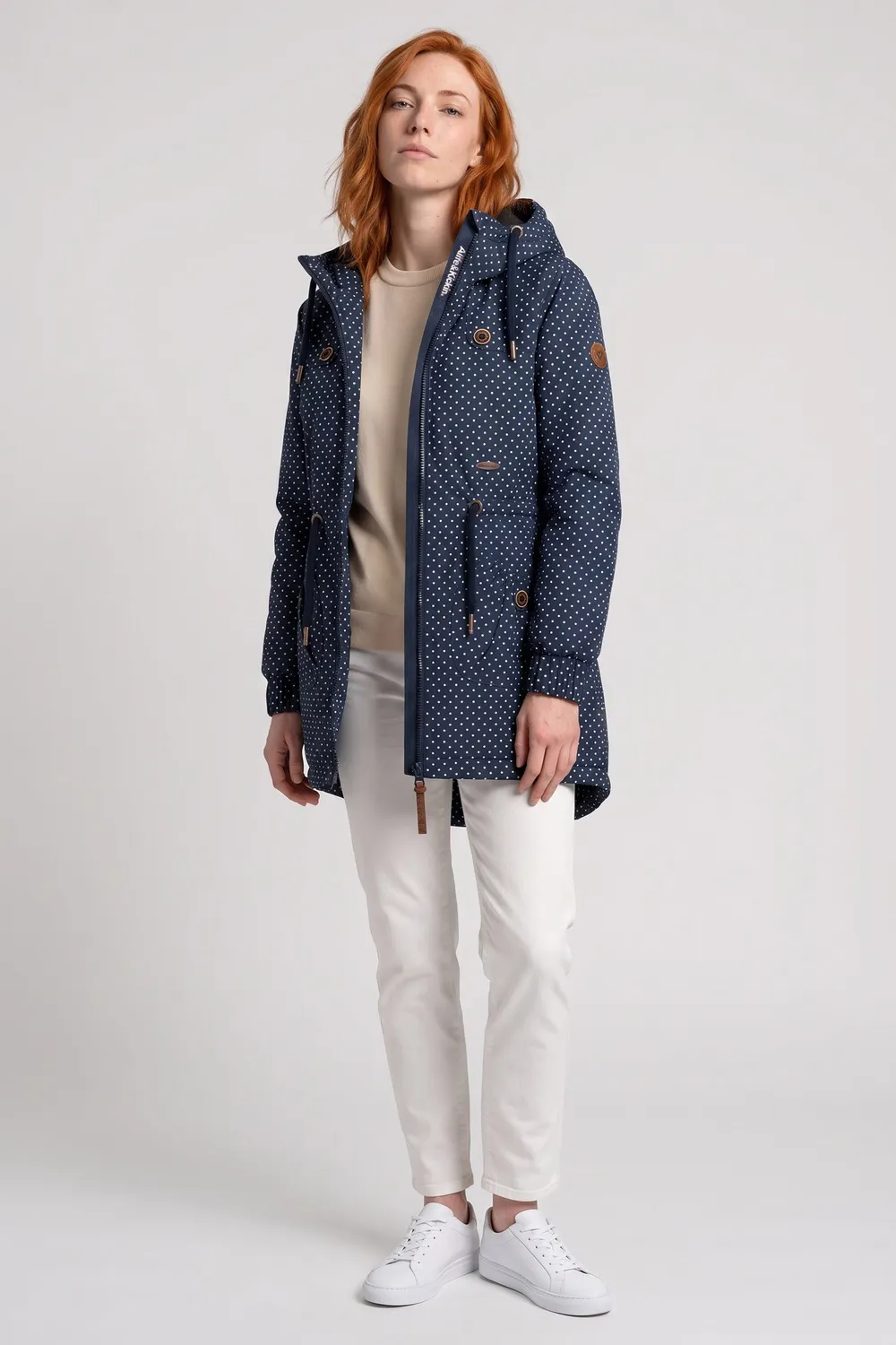 Alife & Kickin CharlotteAK B Parka Dunkelblau Damen
