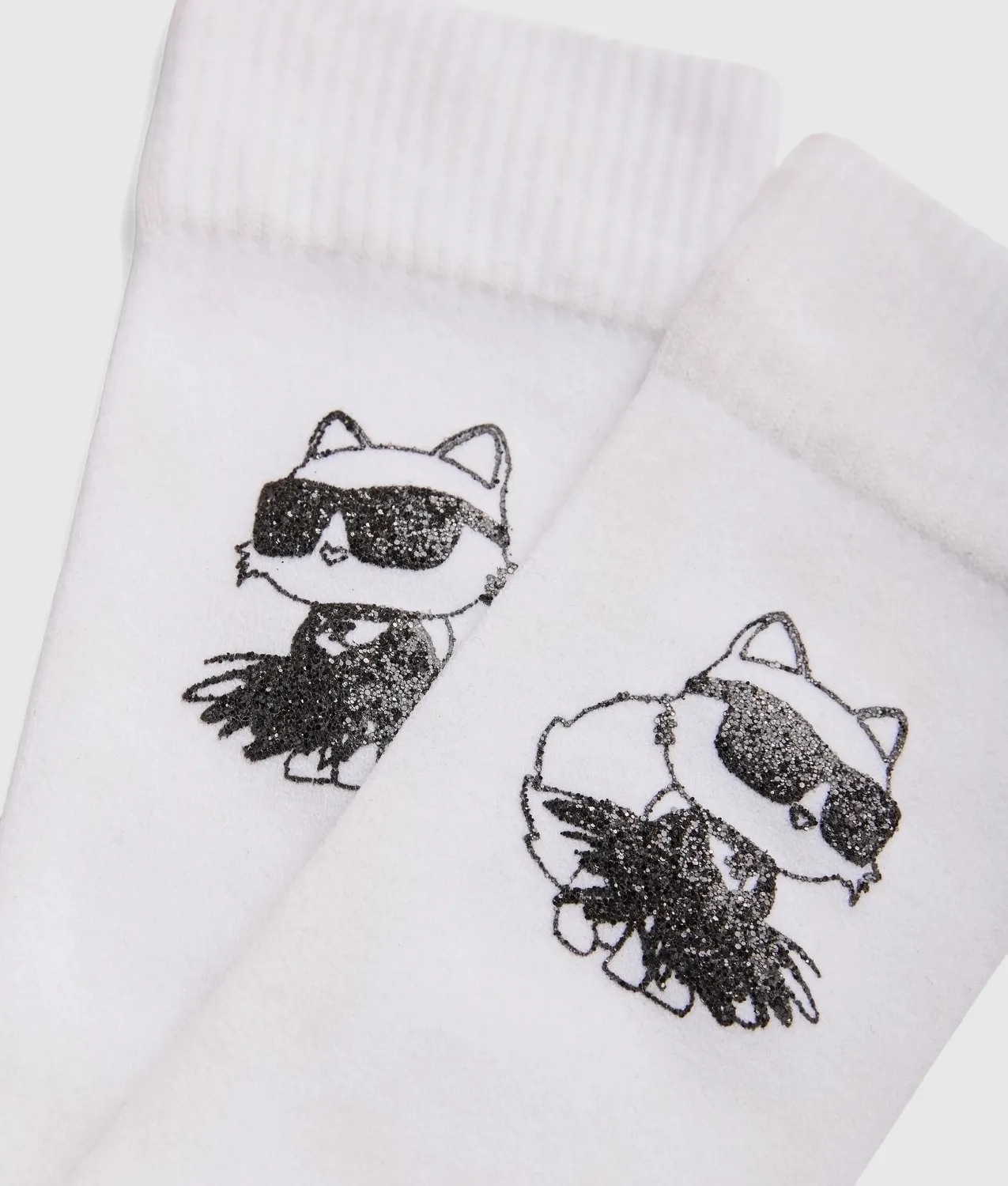 Karl Lagerfeld Girls Choupette Socken Glitzer 7C-7Y