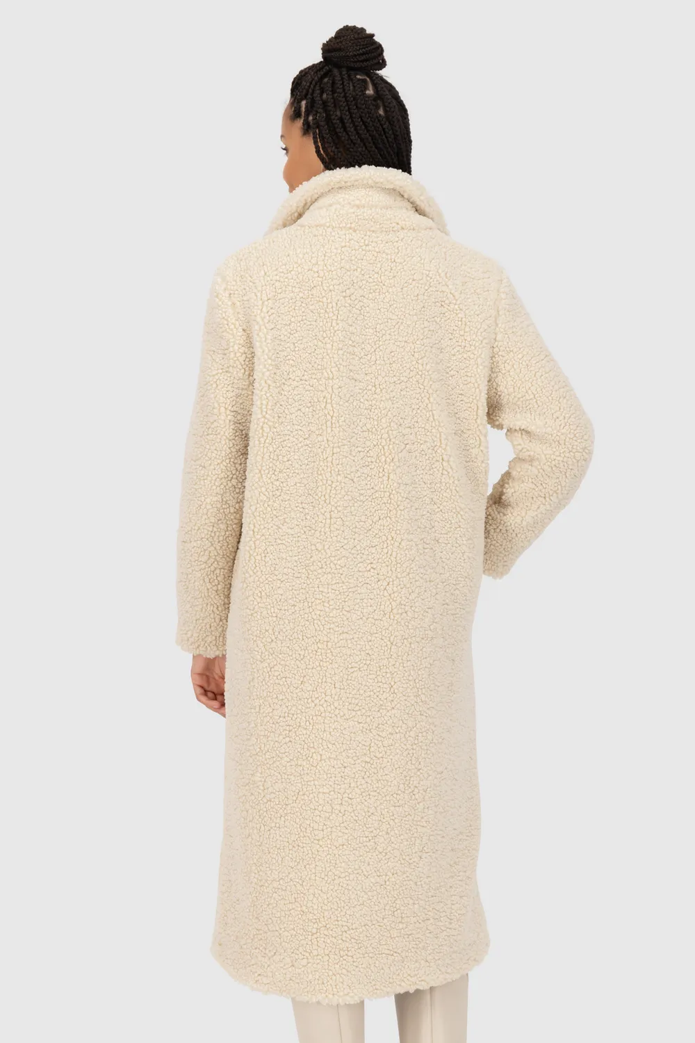 Alife & Kickin HariAK A Teddy Mantel Beige Damen