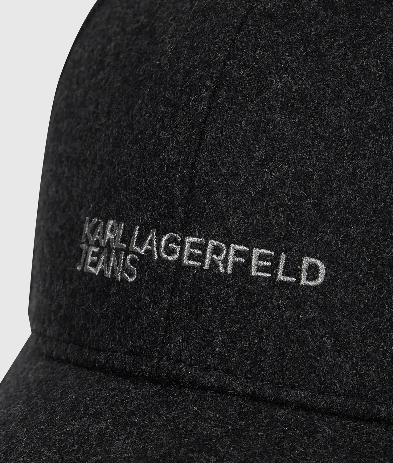 Karl Lagerfeld Logo Cap Wollmix mit Stick