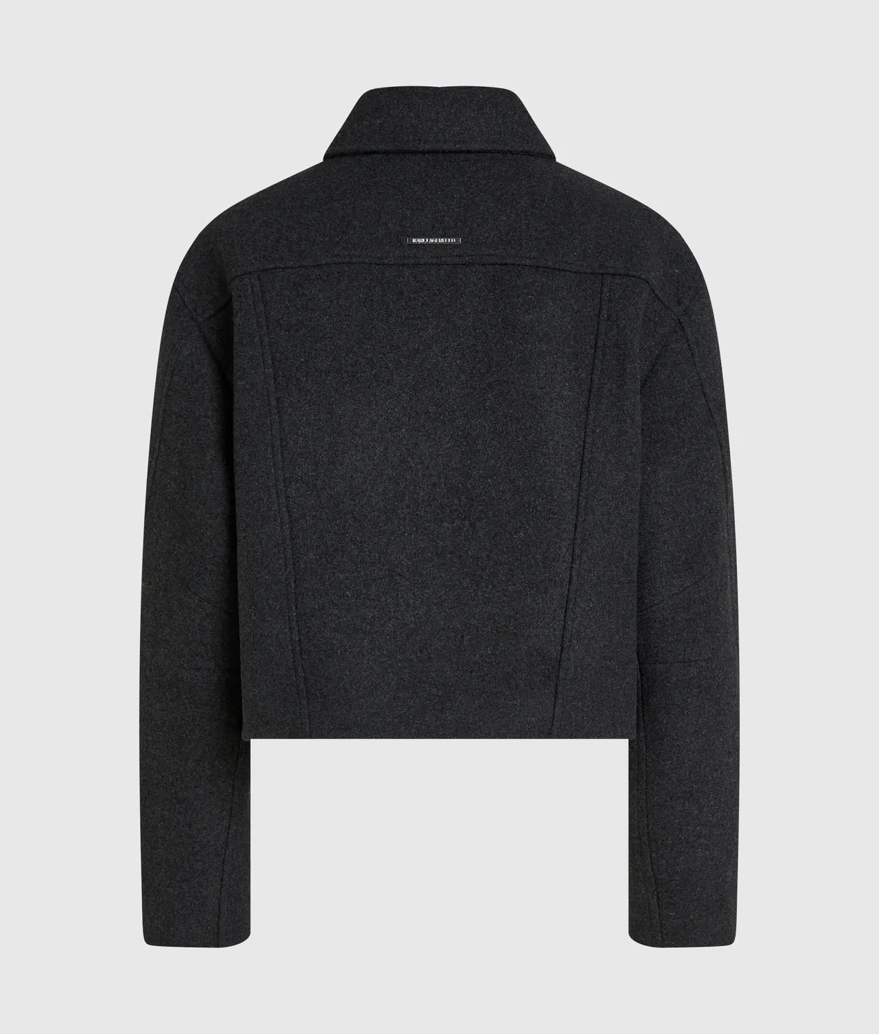 Karl Lagerfeld Bikerjacke Wollmix Damen Reiverschlüssen