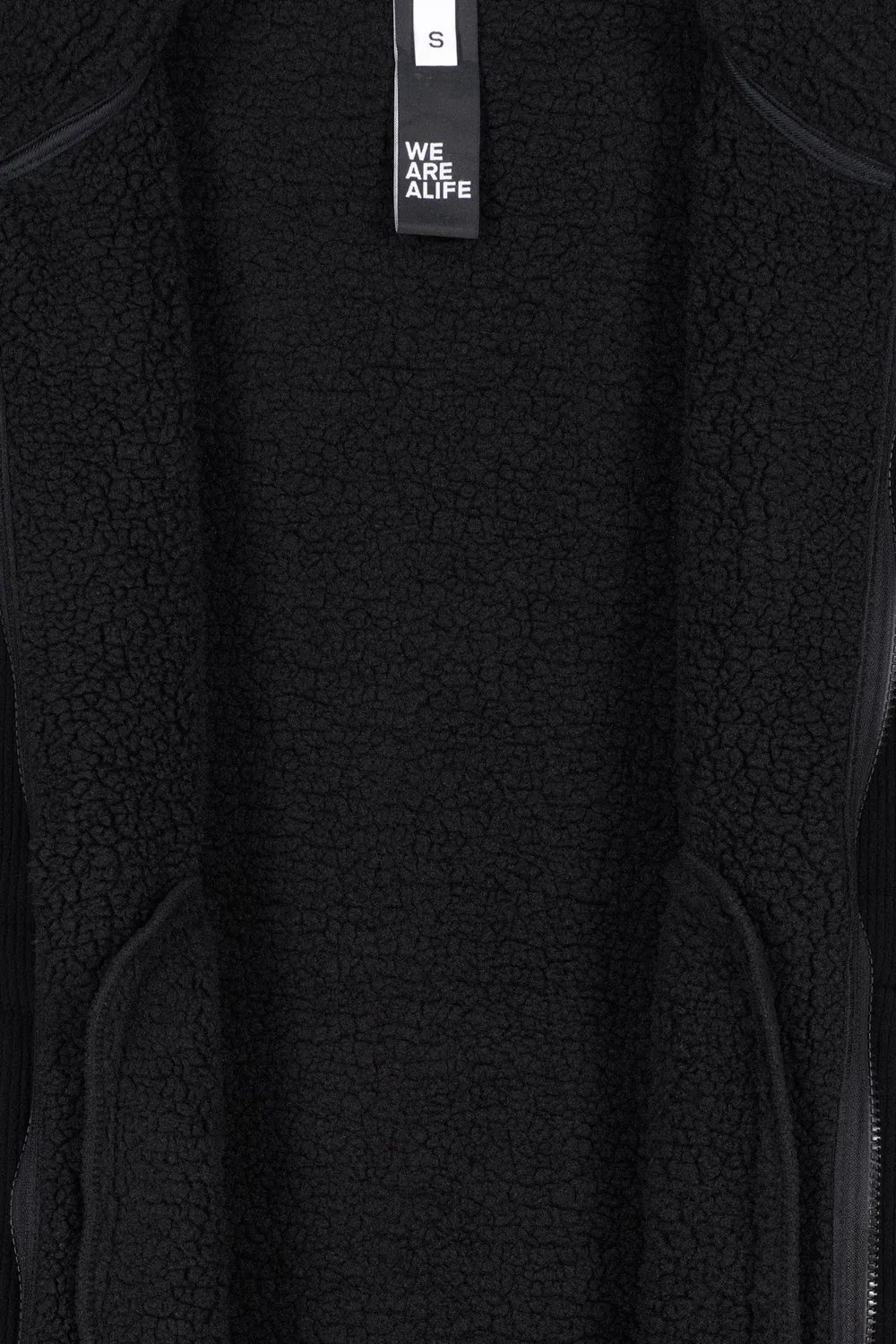 Alife & Kickin EstherAK T Teddy Weste Schwarz Damen
