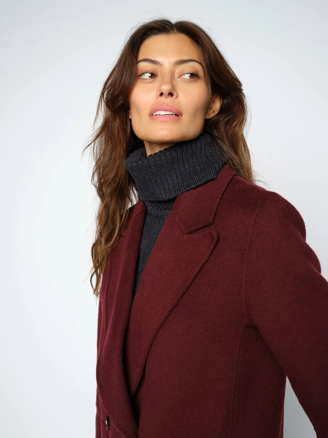 Mos Mosh MMTova Wool Halswärmer Dunkelblau One Size