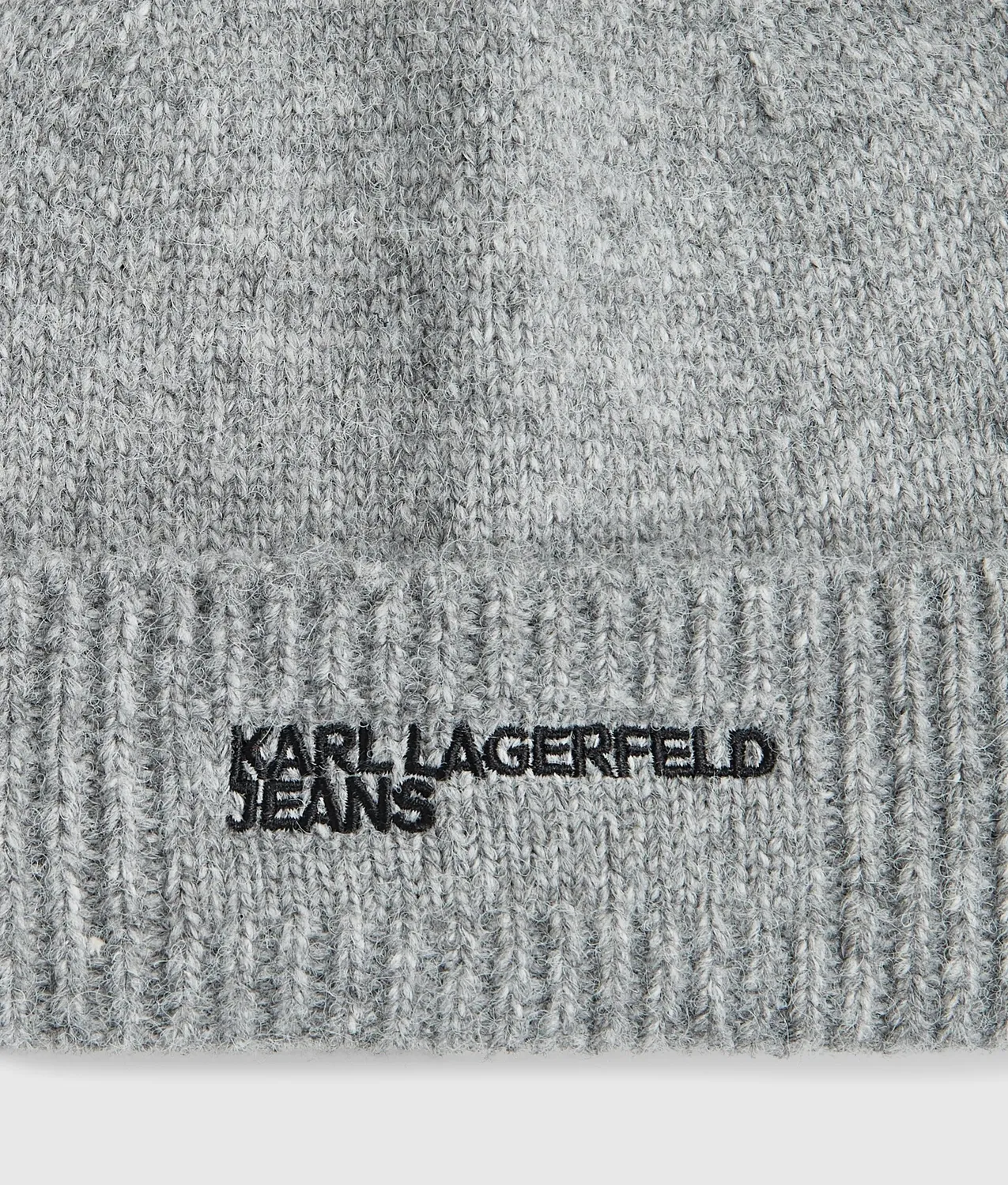Karl Lagerfeld Jeans Melange Mütze Schal Set One Size