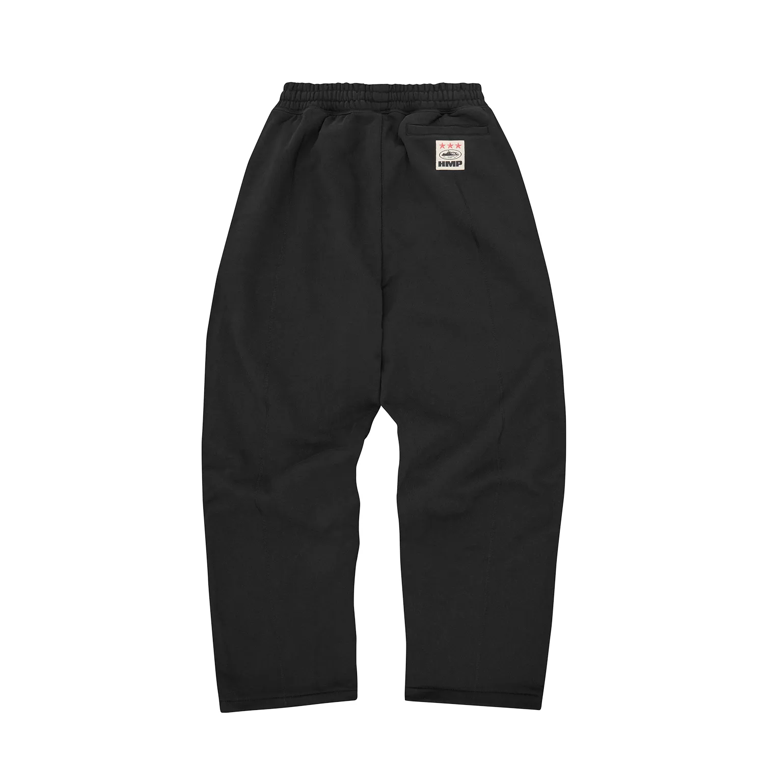 Corteiz HMP Open Hem Jogginghose Schwarz Baumwolle