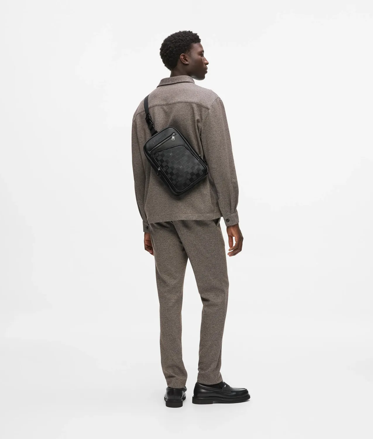 Karl Lagerfeld Monogram Checkerboard Vertical Umhängetasche One Size Karo